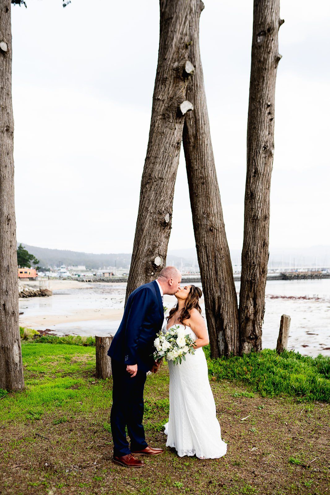 largest micro wedding at mavericks house, Portraits Along the Half Moon Bay Surf Coast