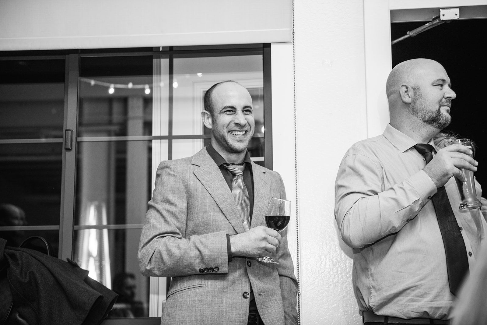 largest micro wedding at mavericks house half moon bay, Dinner, Open Speeches, and Dancing