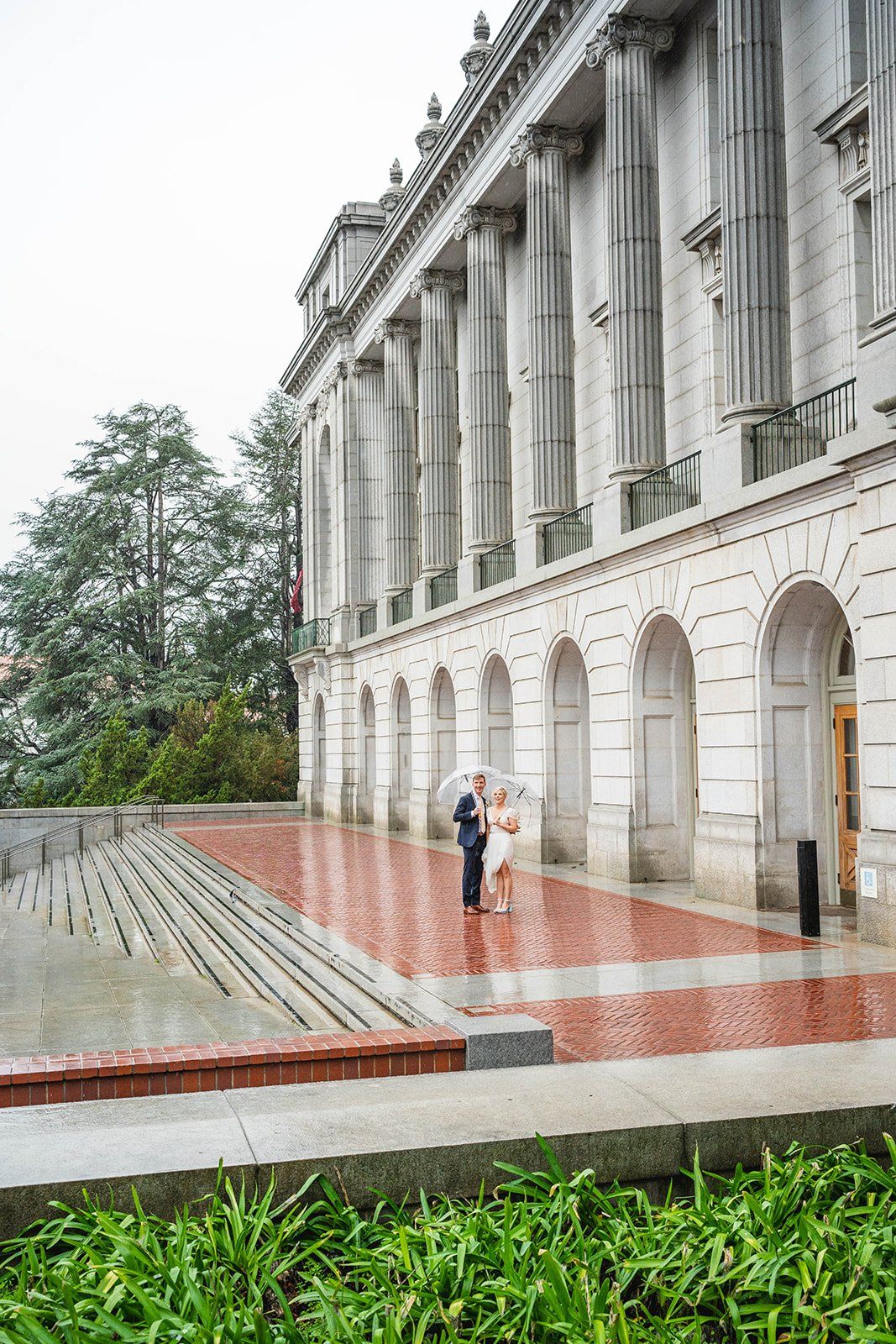 rained-out pivot to the graduate berkeley, Family Photos After a Rained-Out Pivot