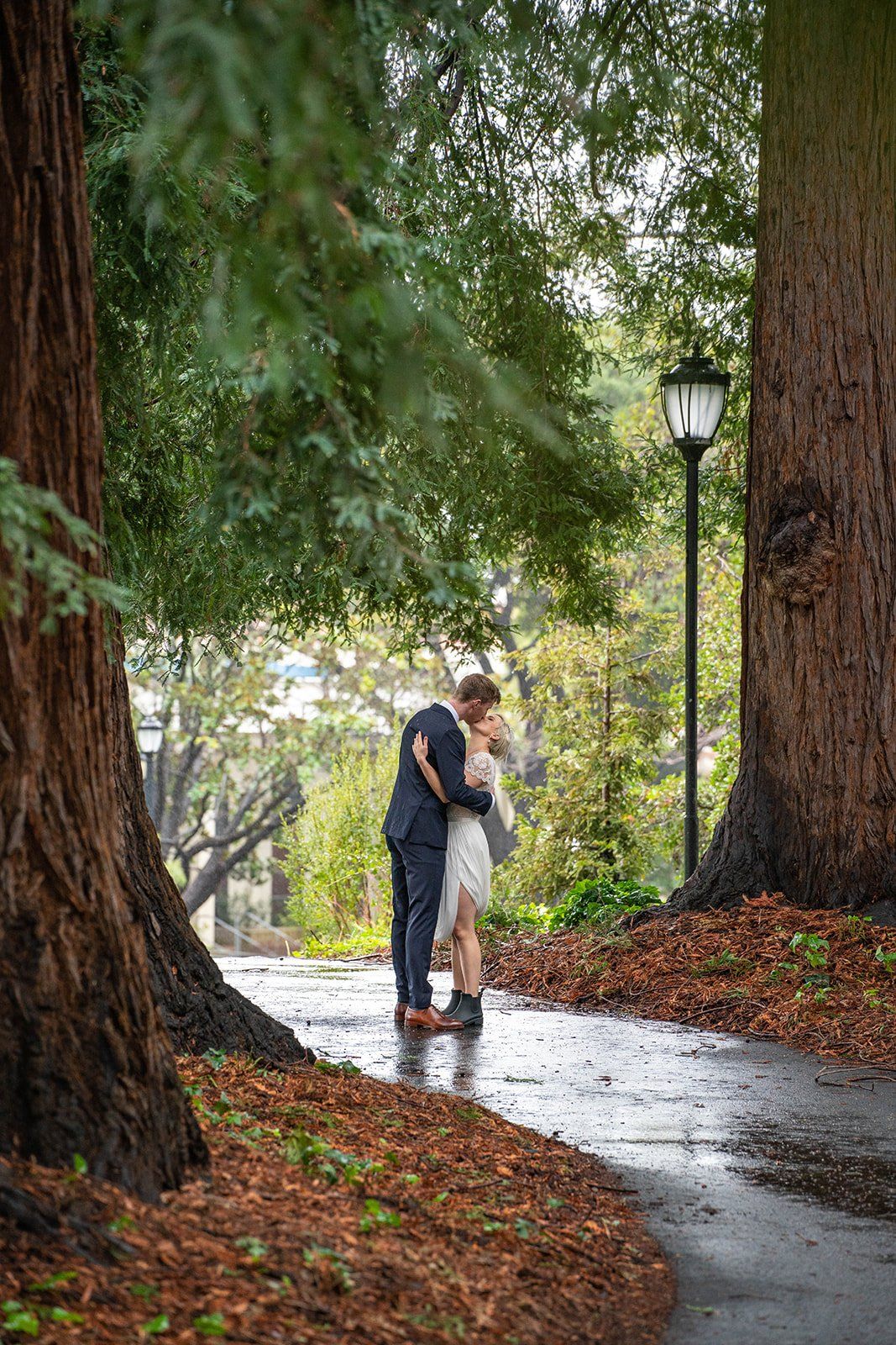rained-out pivot to the graduate berkeley, Family Photos After a Rained-Out Pivot