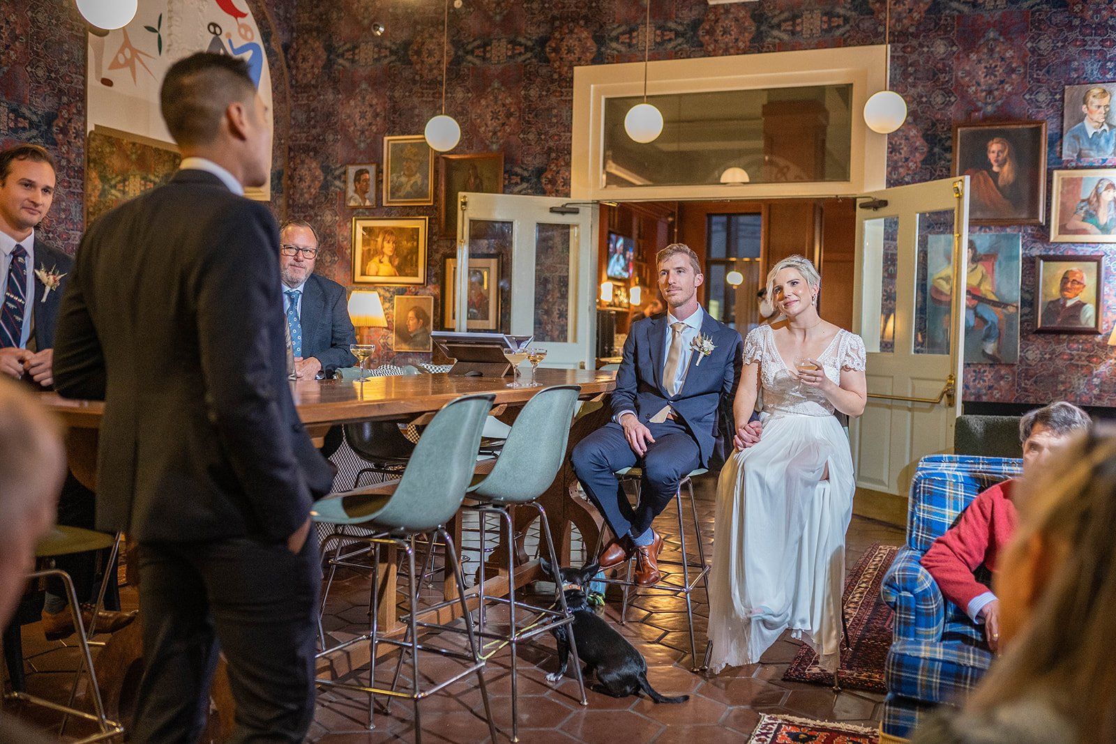 rained-out pivot to the graduate berkeley, The Last-Minute Venue Change That Became the Wedding