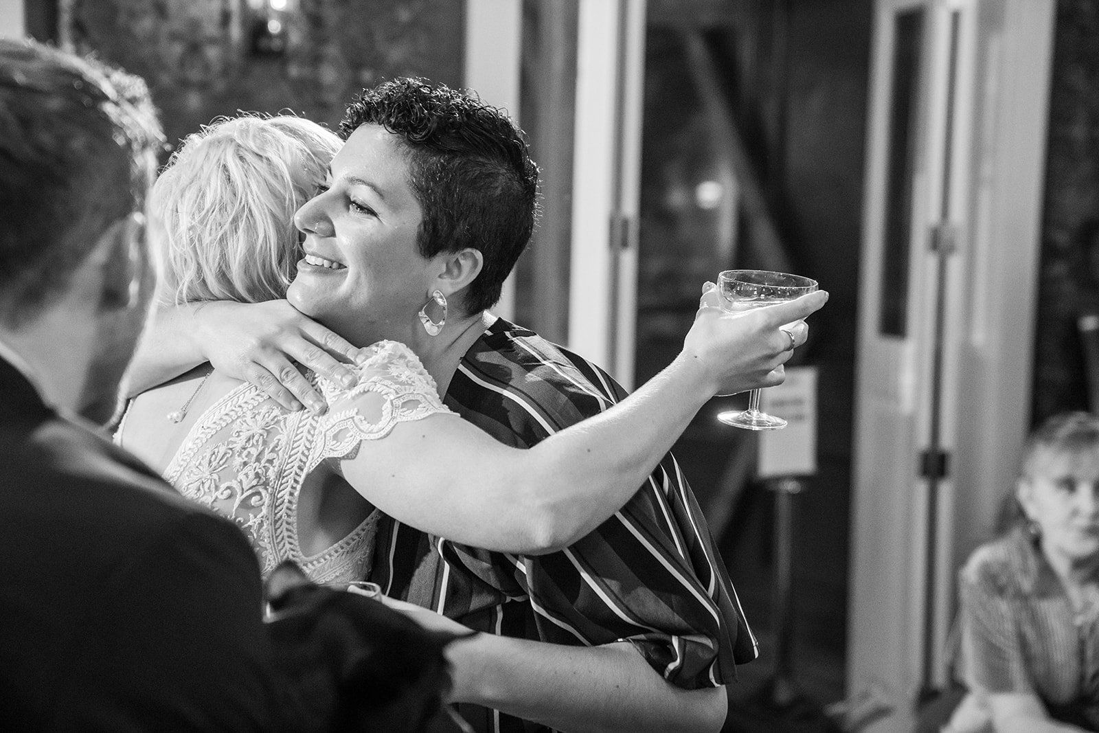 rained-out pivot to the graduate berkeley, Speeches and Cake at Henry's Bar