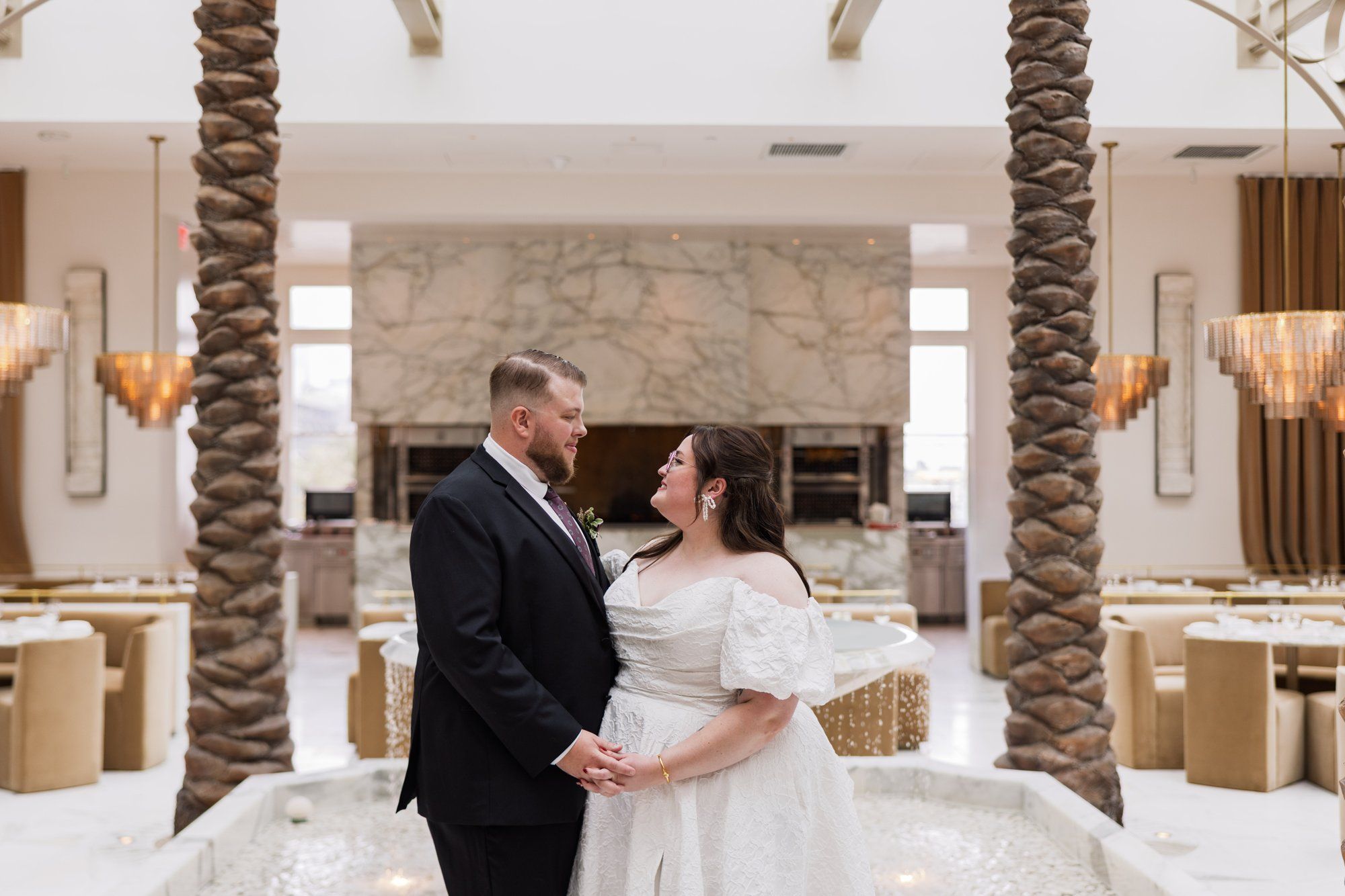 city hall elopement with a live cellist (7 guests), Portraits Inside City Hall