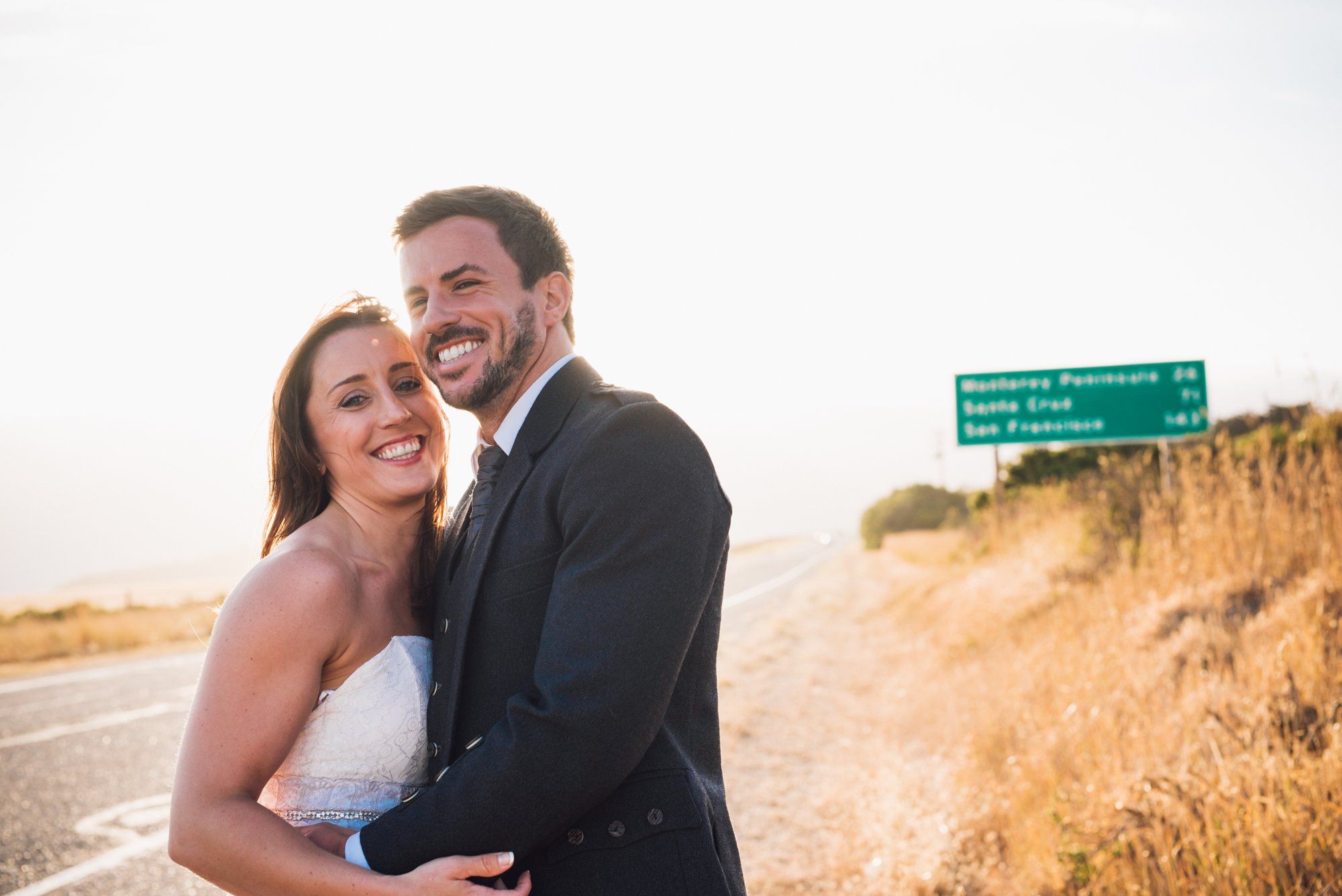 cliffside estate wedding at wind and sea big sur, Portraits Along the Cliffs at a Big Sur Cliffside Wedding