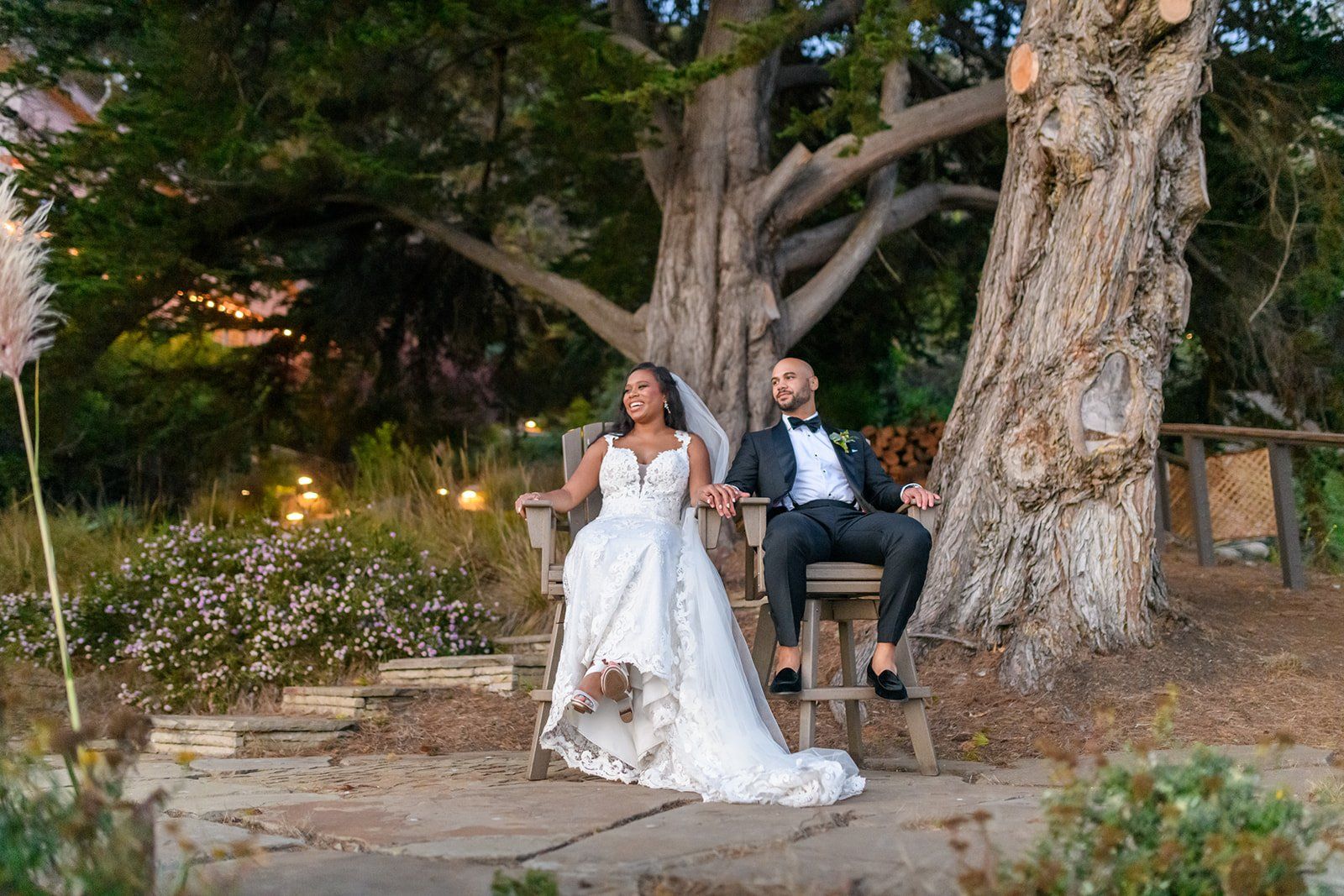 cliffside estate wedding at wind and sea big sur, Portraits Along the Cliffs at a Big Sur Cliffside Wedding