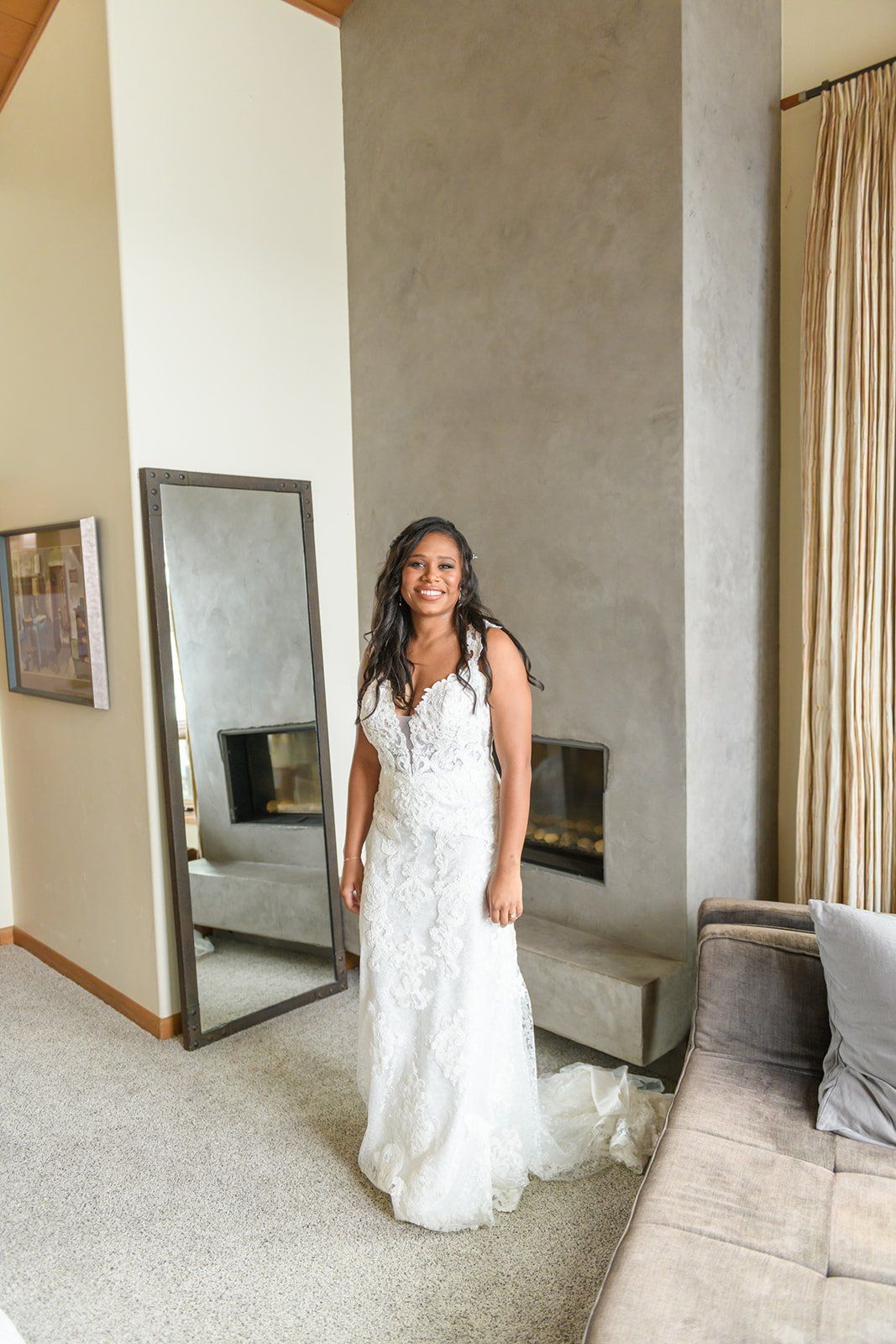 cliffside estate wedding at wind and sea big sur, Getting Ready at the Big Sur Estate