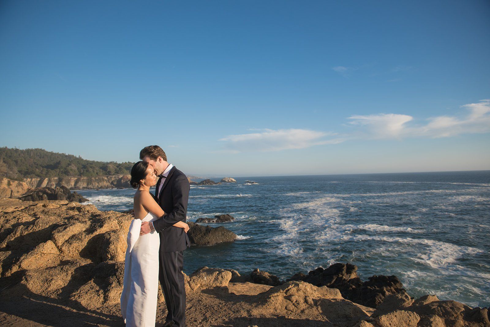 two-person elopement at timber cove resort, The Cliffs and the Coastline After a Timber Cove Elopement