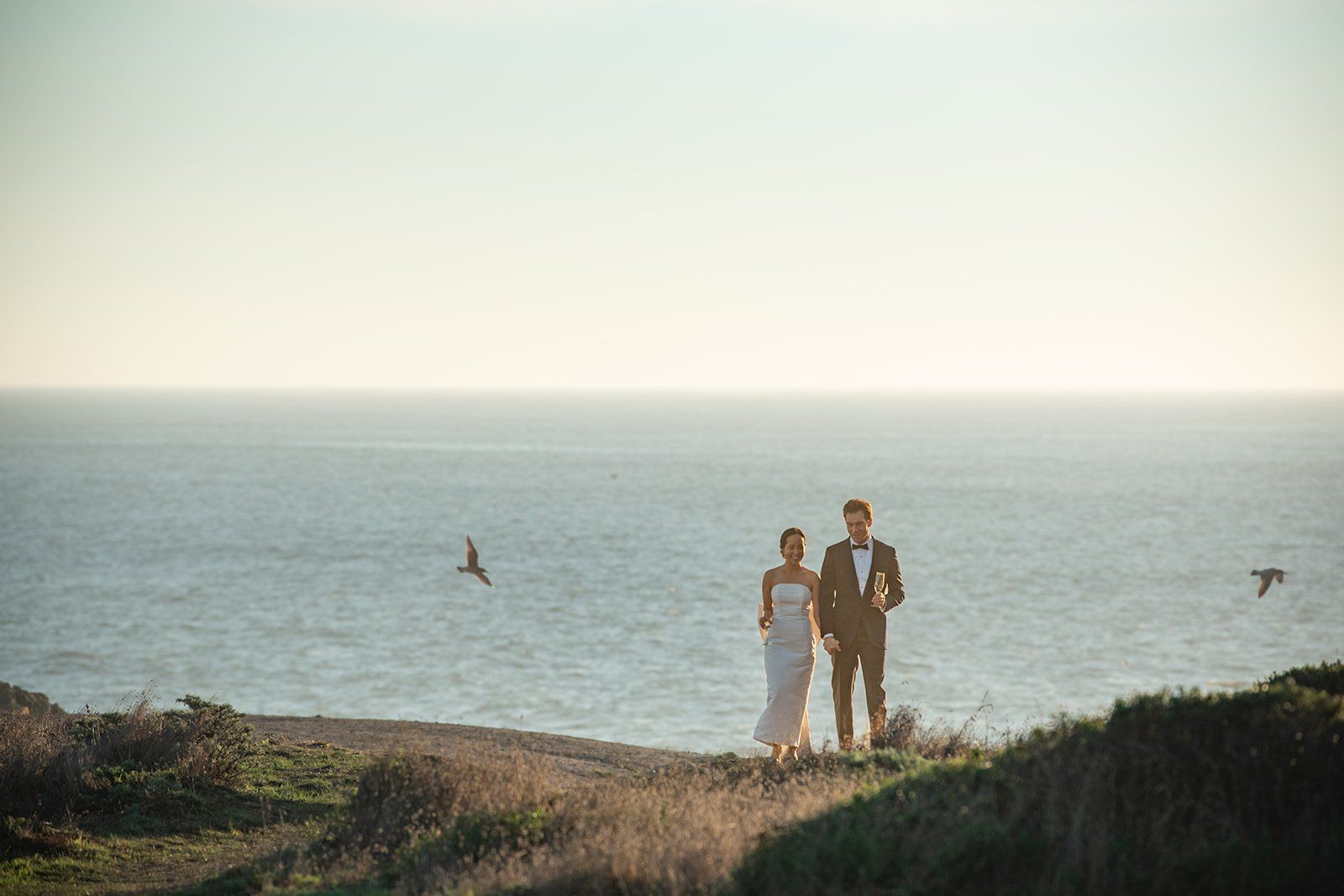 two-person elopement at timber cove resort, The Cliffs and the Coastline After a Timber Cove Elopement