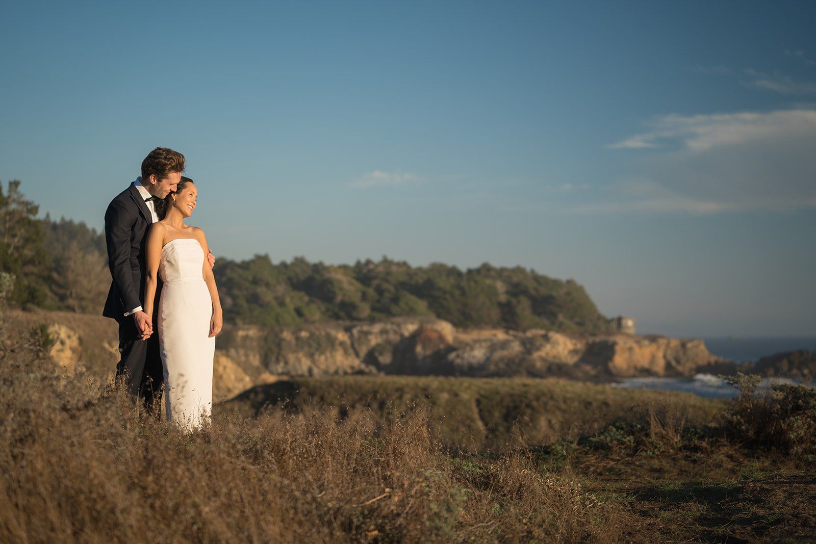 two-person elopement at timber cove resort, The Cliffs and the Coastline After a Timber Cove Elopement