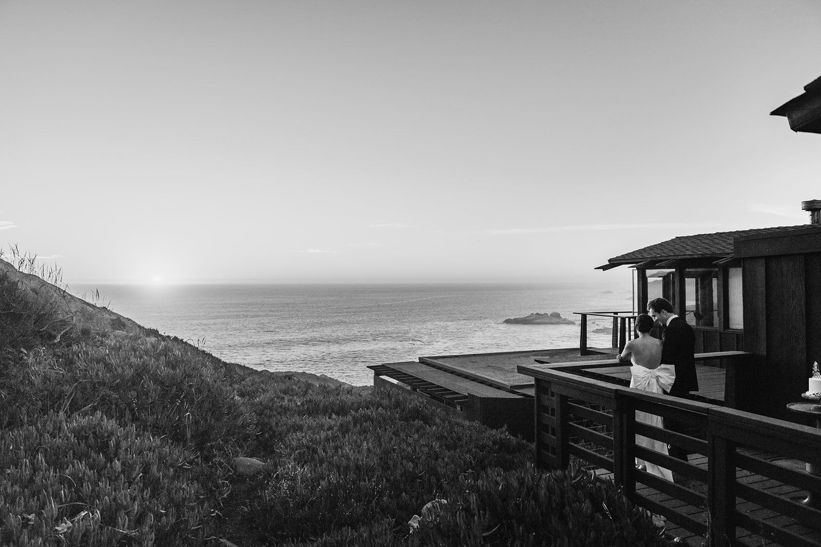two-person elopement at timber cove resort, The Cliffs and the Coastline After a Timber Cove Elopement