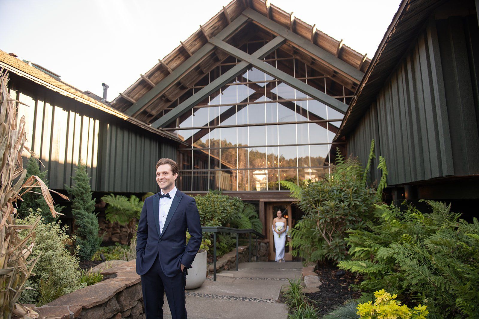 two-person elopement at timber cove resort, A Sonoma Coast Cliff Elopement. Vows on the Cove