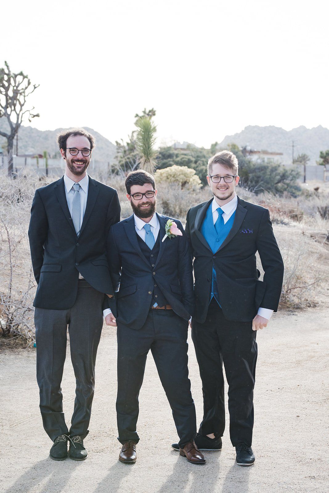 livestreamed joshua tree minimony, Desert Portraits After the Streamed Ceremony