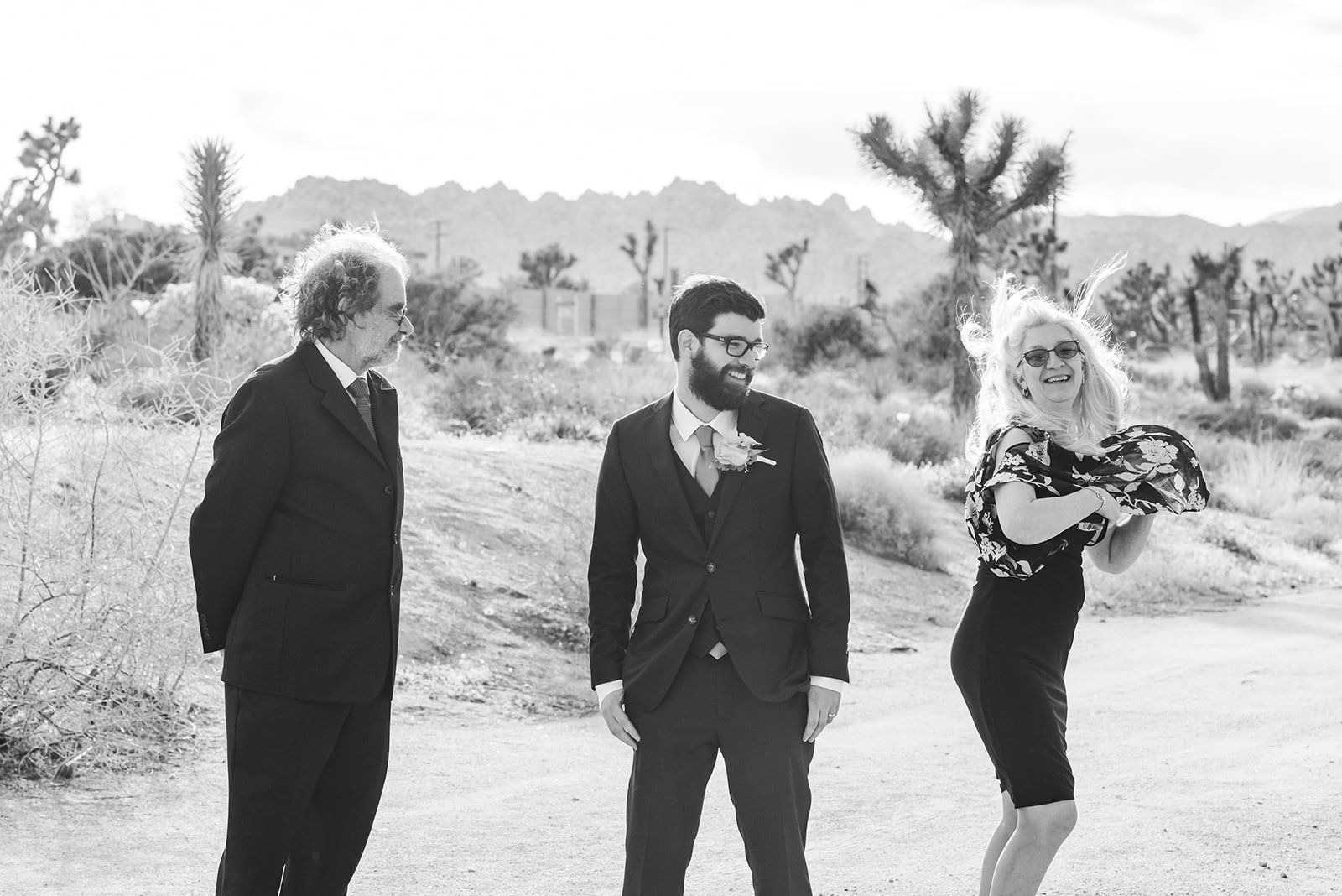 livestreamed joshua tree minimony, Desert Portraits After the Streamed Ceremony