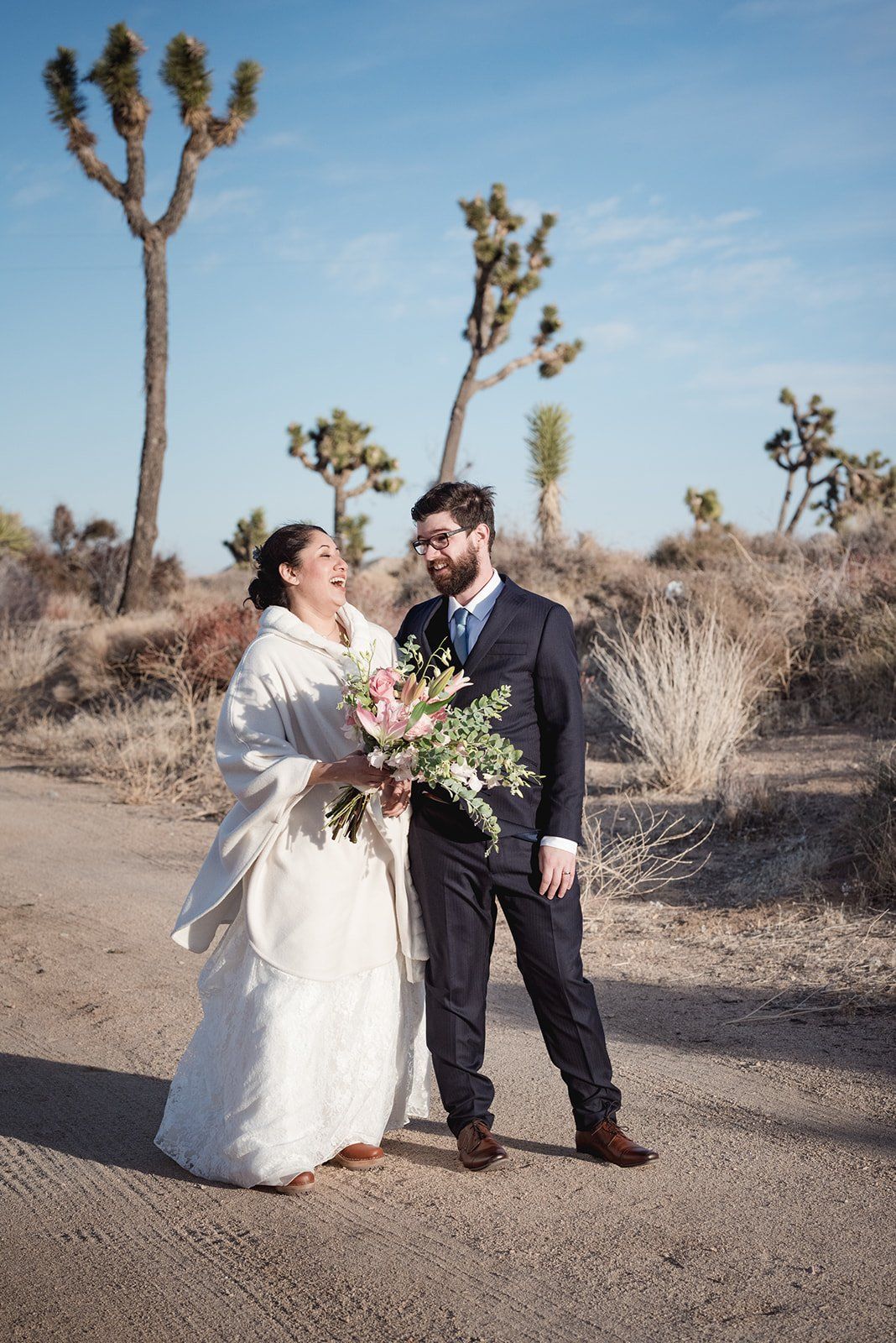 livestreamed joshua tree minimony, Desert Portraits After the Streamed Ceremony