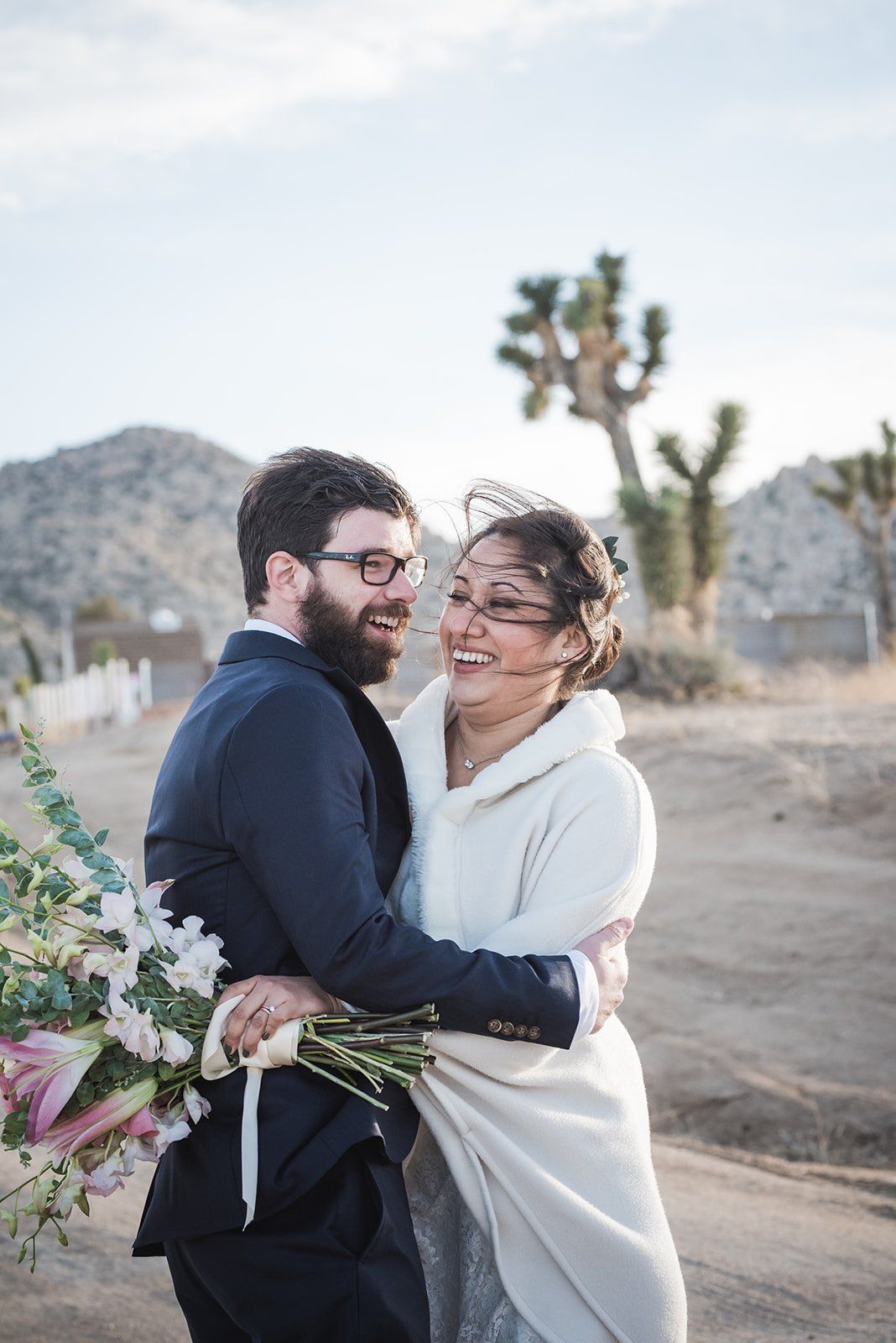 livestreamed joshua tree minimony, Desert Portraits After the Streamed Ceremony