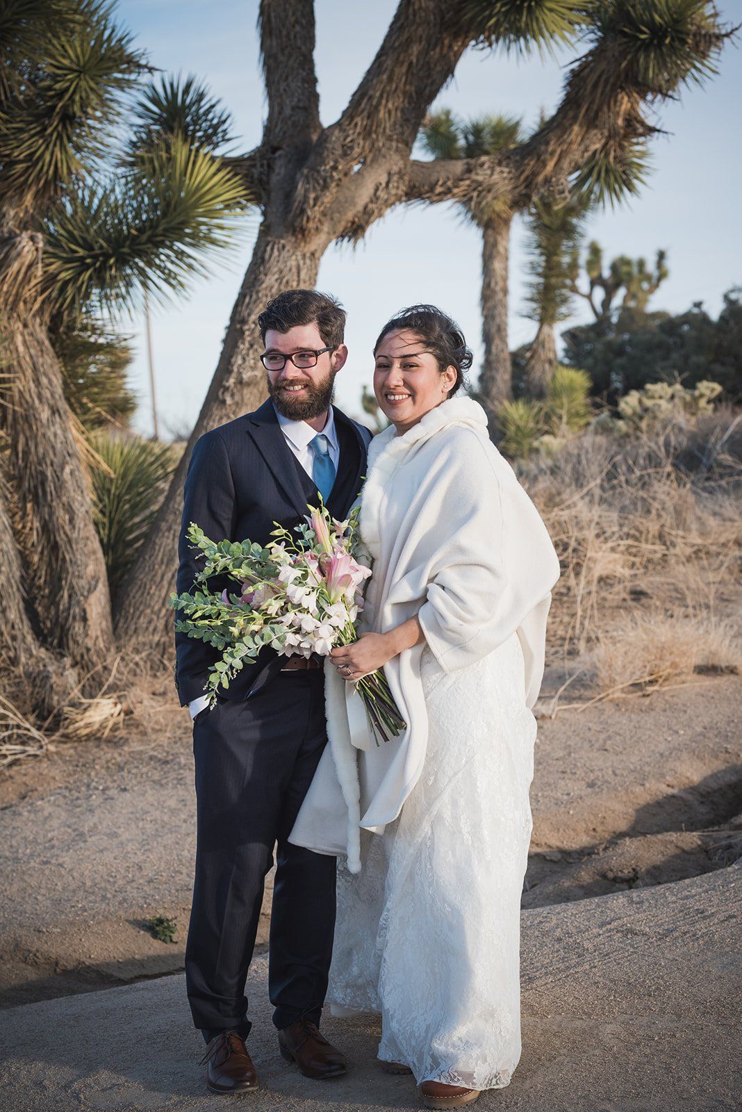 livestreamed joshua tree minimony, Desert Portraits After the Streamed Ceremony