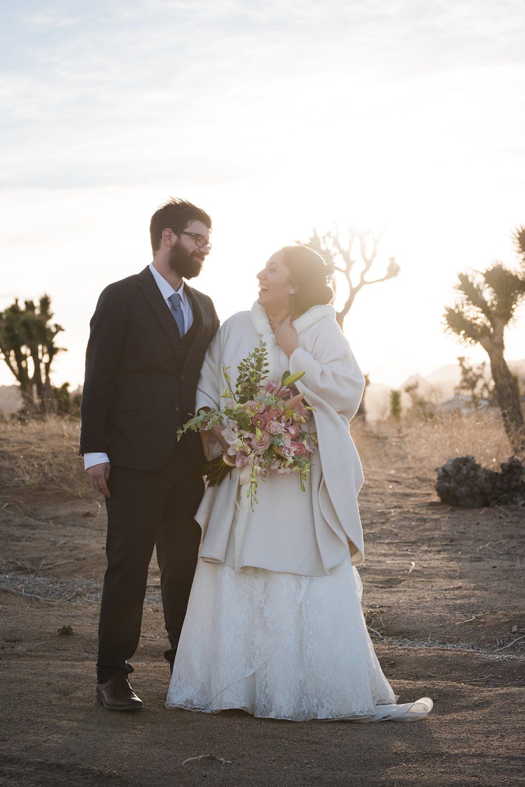 livestreamed joshua tree minimony, Desert Portraits After the Streamed Ceremony