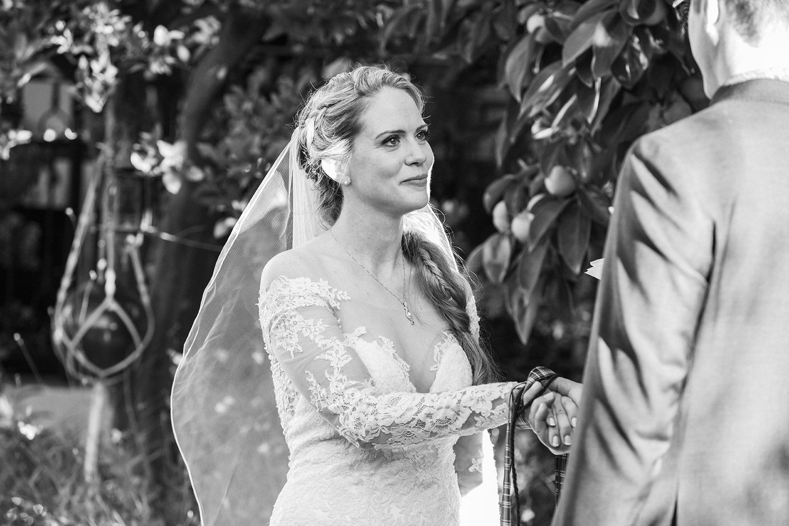 spanish villa micro wedding, los angeles, Married on the Grass, His Sister Officiating