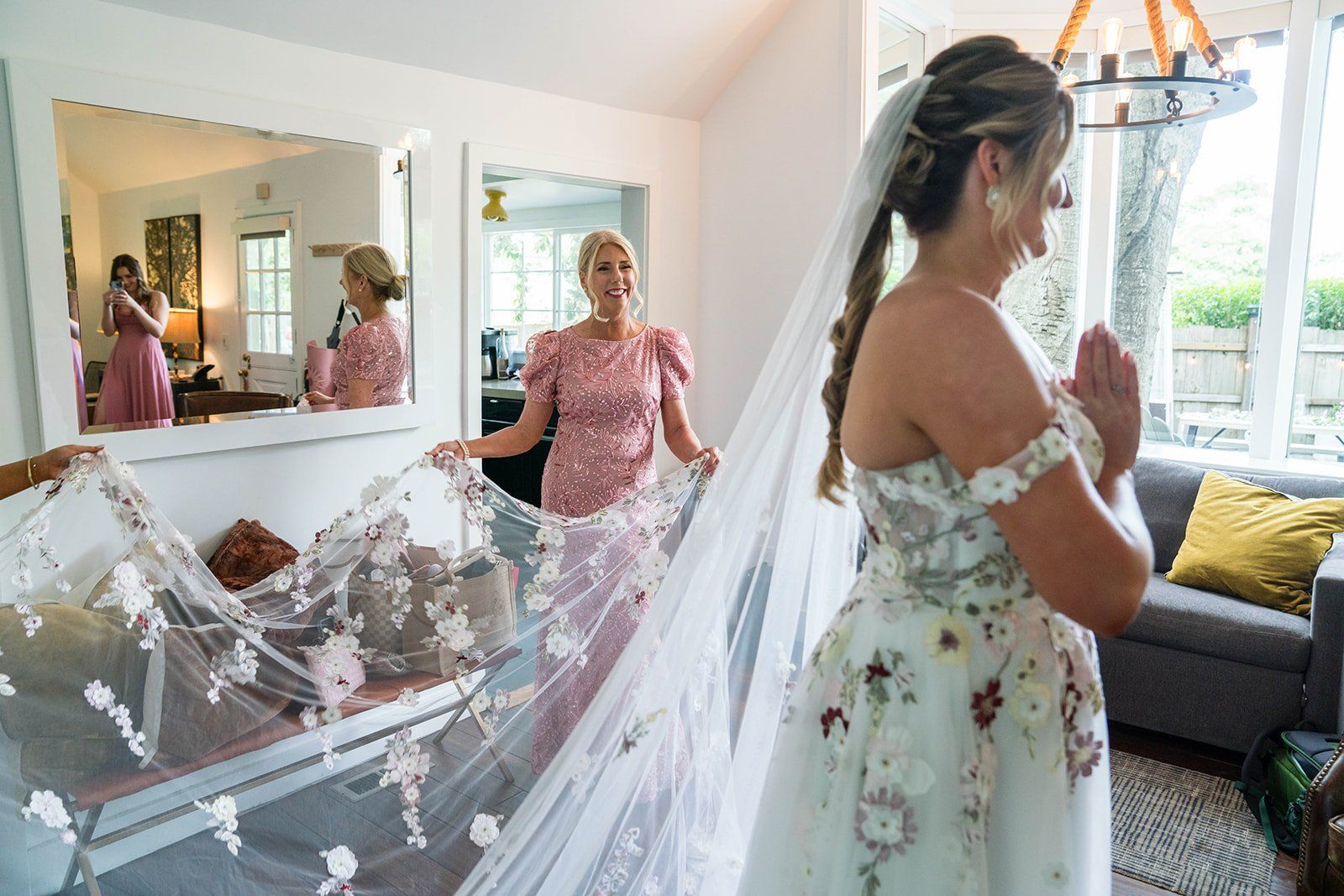 olema house reception micro wedding in point reyes, Getting Ready at Olema House
