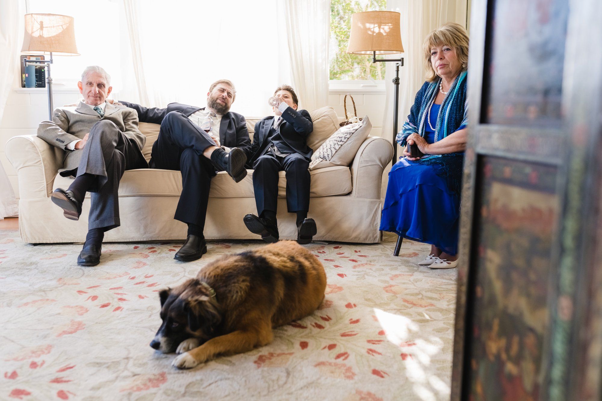 oceanfront airbnb minimony in jenner, Portraits Out at Goat Rock. Sonoma Coast Vacation-Rental Wedding