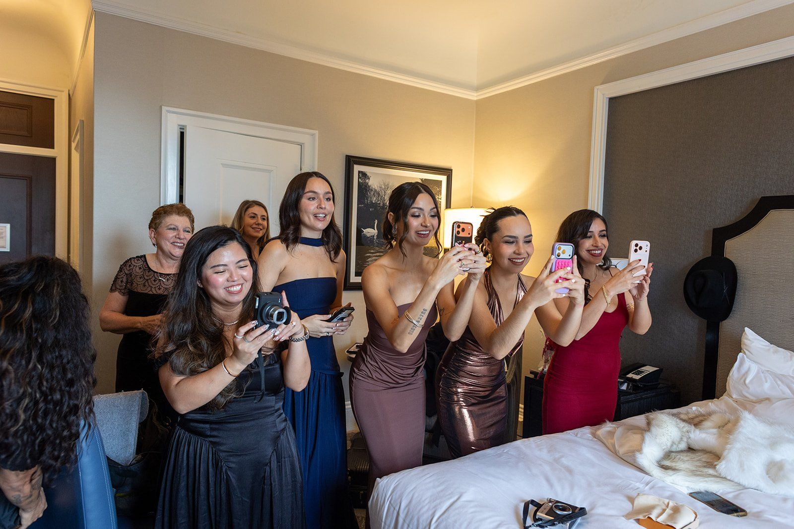 december city hall micro wedding, Getting Ready for a Winter SF City Hall Wedding
