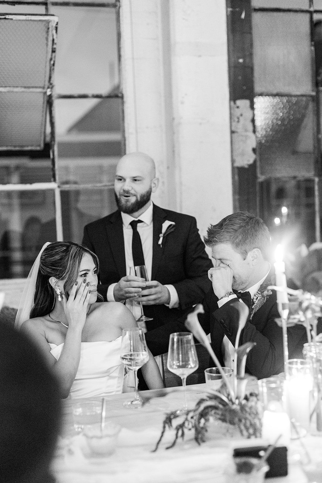 december city hall micro wedding, Dinner Across Town