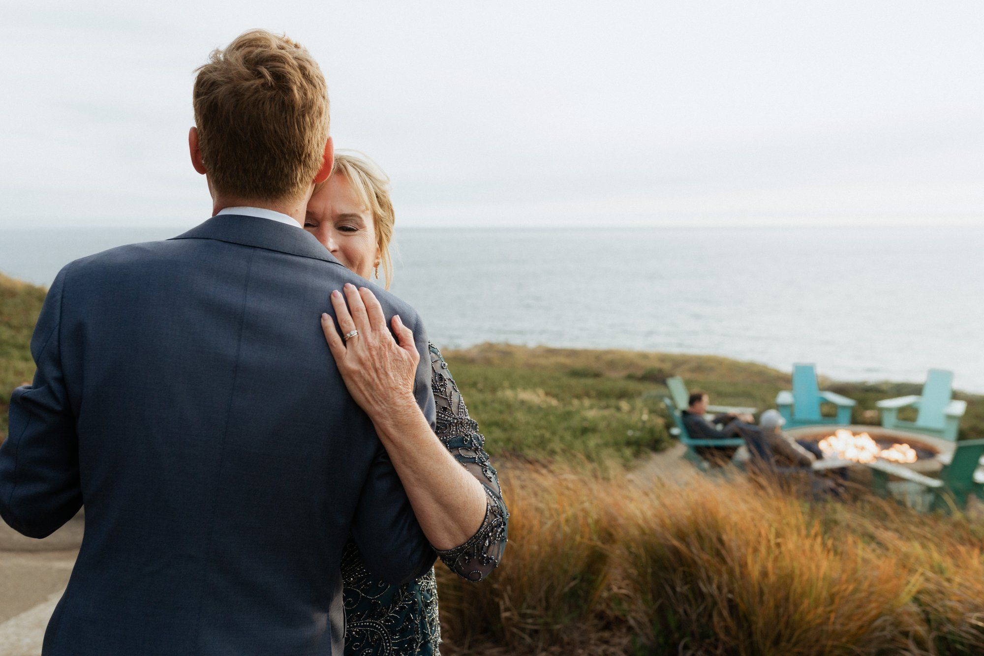 micro wedding on the timber cove bluff (not an elopement), Portraits on the Cliffs. Sonoma Coast Bluff Ceremony