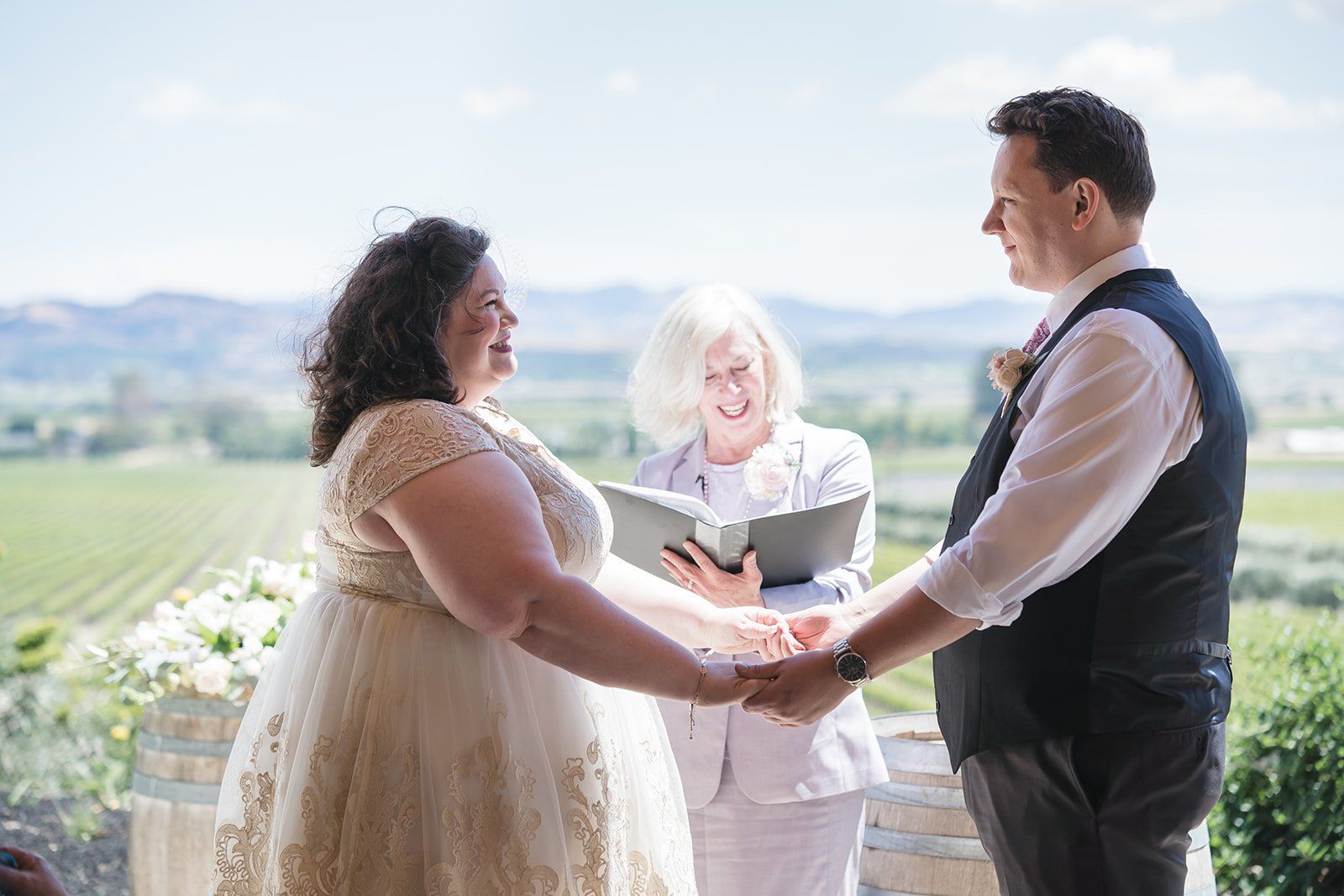 livestreamed vineyard wedding at gloria ferrer sonoma, The Livestreamed Vineyard Wedding at Gloria Ferrer