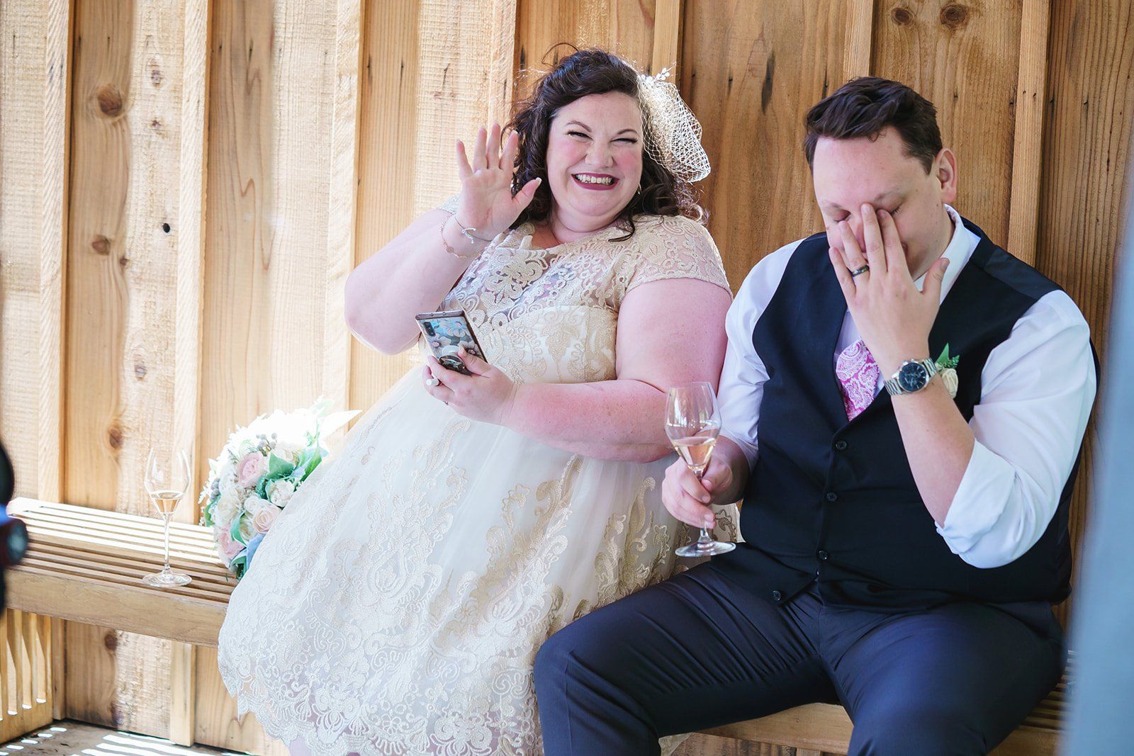 livestreamed vineyard wedding at gloria ferrer sonoma, Dinner at the Sonoma Winery
