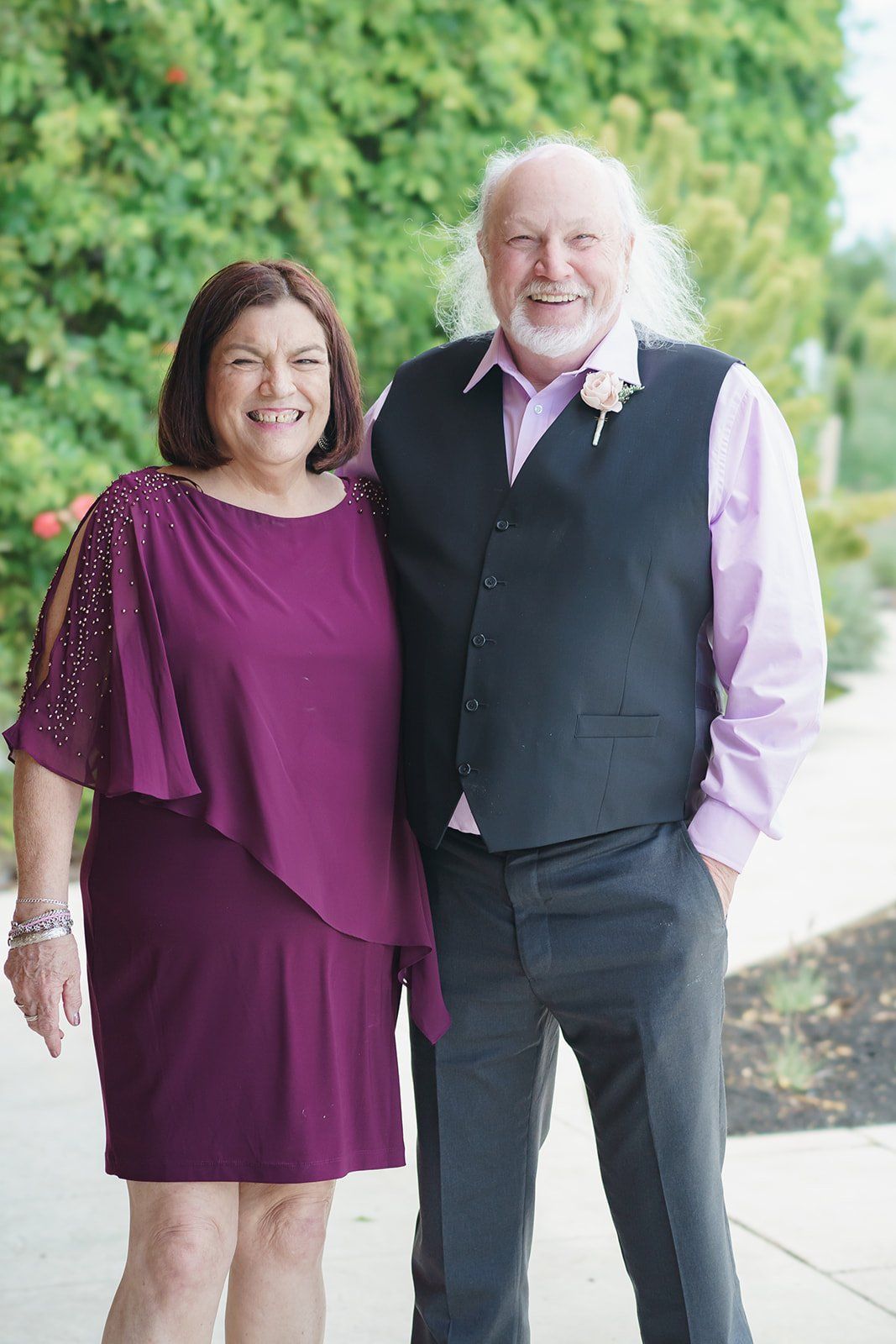 livestreamed vineyard wedding at gloria ferrer sonoma, Portraits Across the Winery. Postponed-Three-Times COVID Wedding