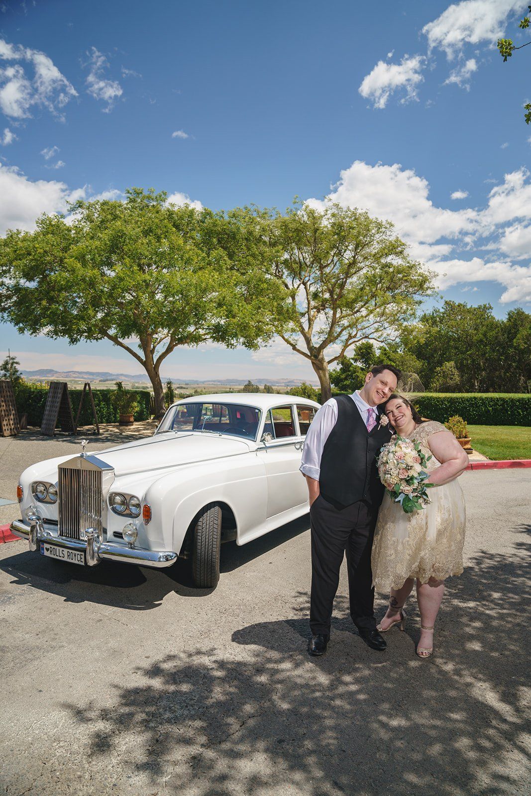 livestreamed vineyard wedding at gloria ferrer sonoma, Portraits Across the Winery. Postponed-Three-Times COVID Wedding