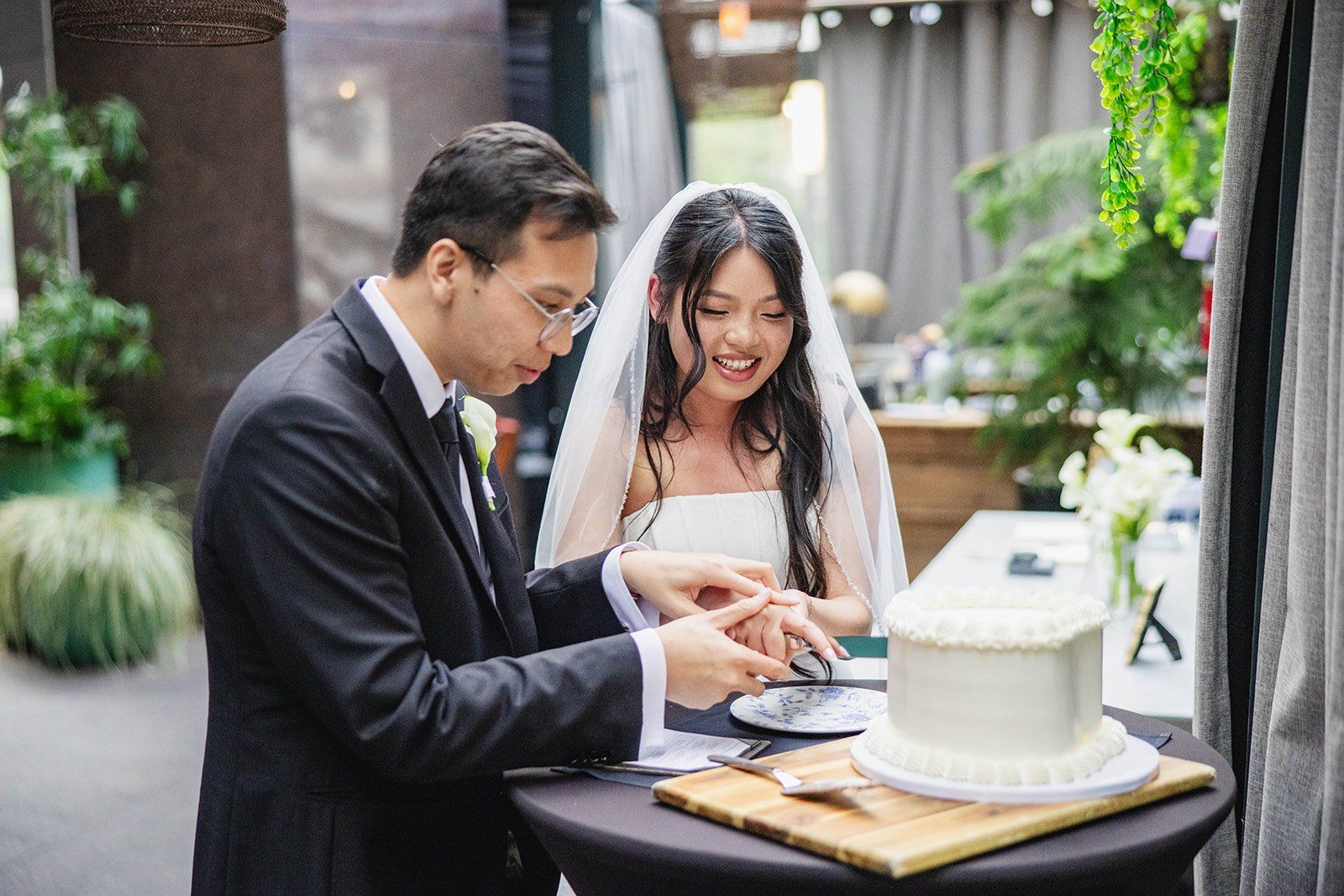 mayor's balcony wedding, 32 guests, Portraits Through City Hall