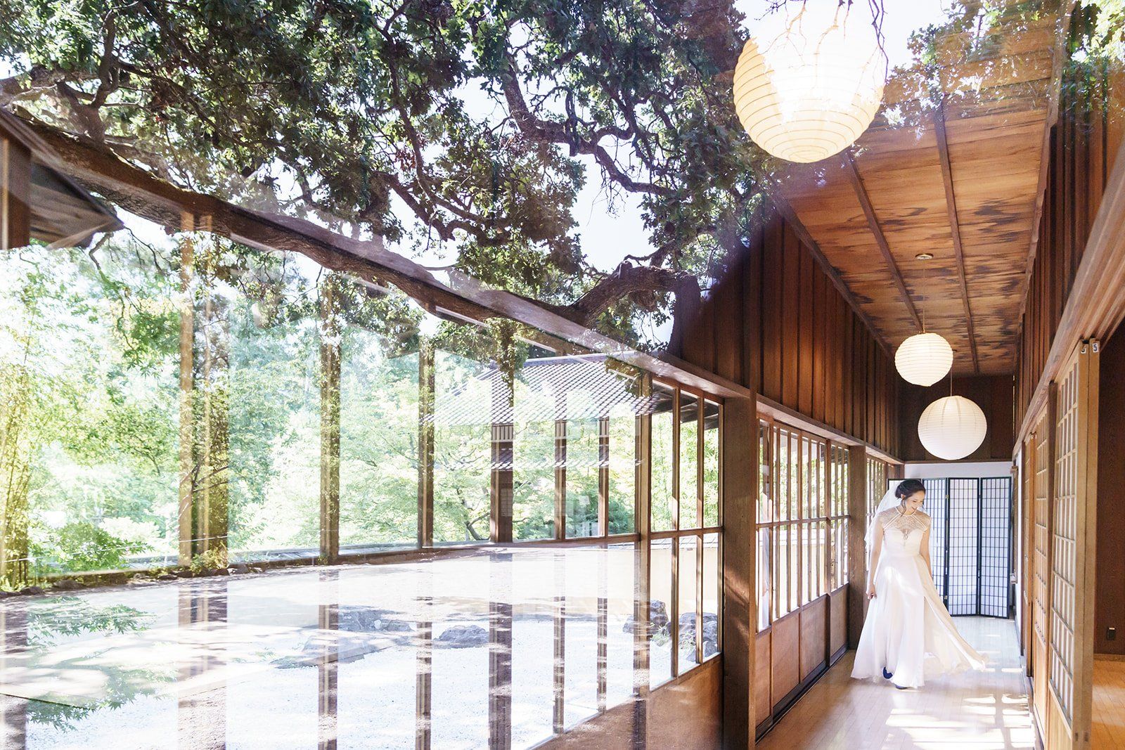 intimate morning ceremony at hakone japanese garden (10 guests), Portraits Across the Japanese Garden Estate