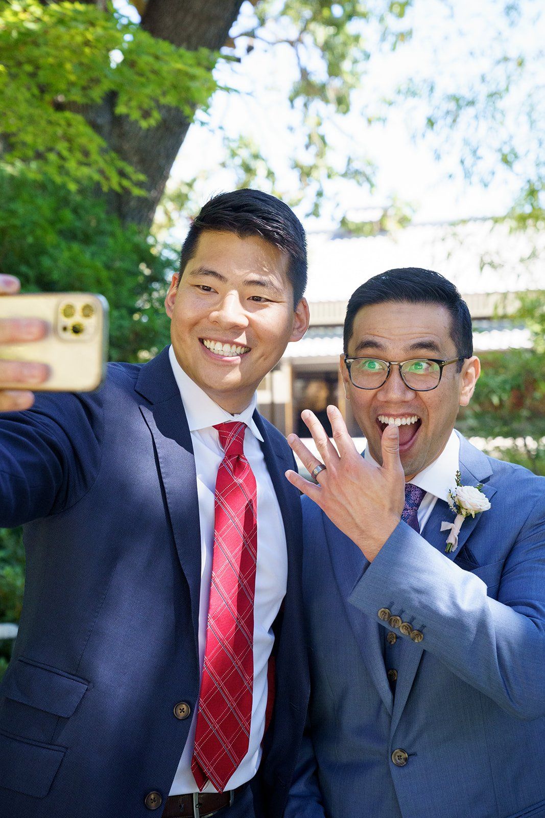 intimate morning ceremony at hakone japanese garden (10 guests), Portraits Across the Japanese Garden Estate