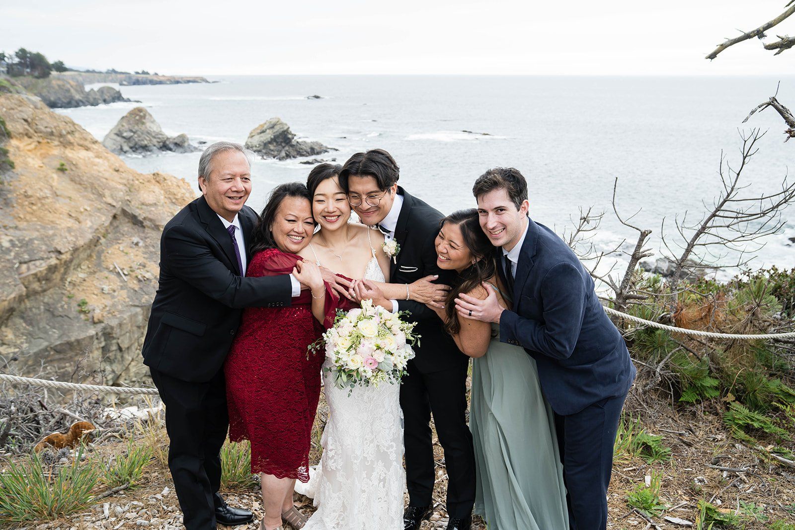 intimate Anchor Bay minimony, Family Portraits Above the Anchor Bay Coves