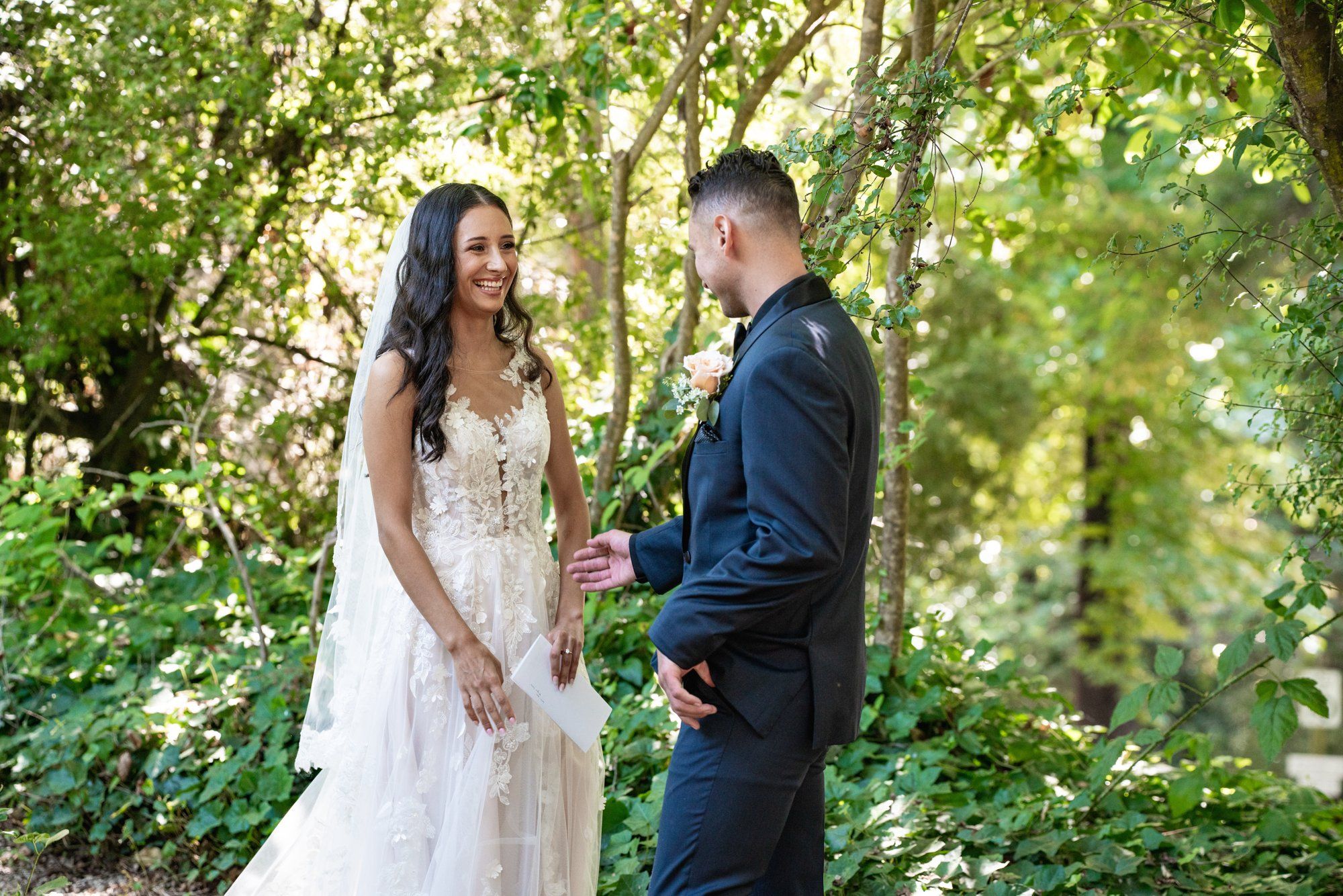 A full weekend at Sand Rock Farm, Vows in the Redwood Grove at Sand Rock Farm