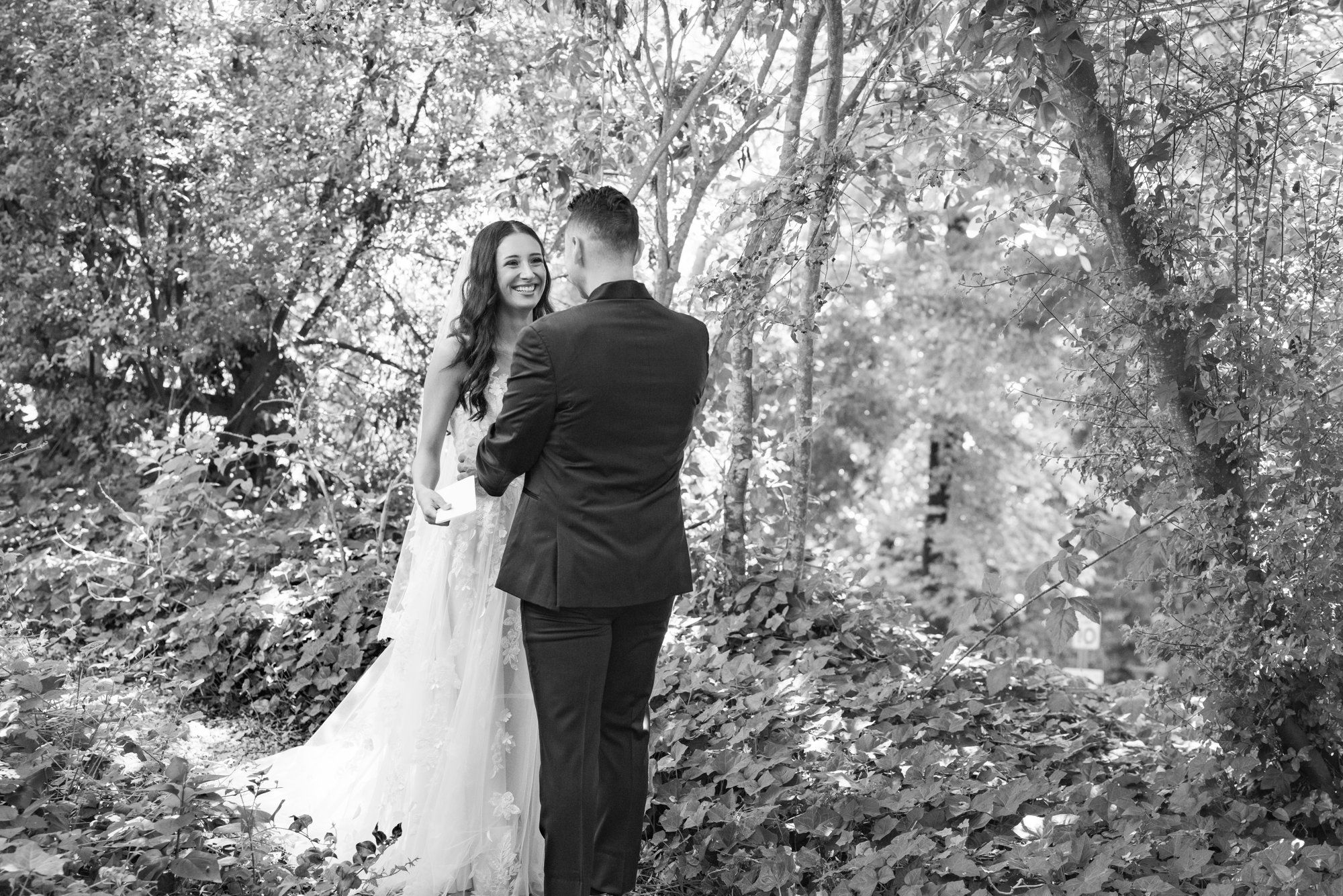 full weekend at sand rock farm — guests on-site (37, arch, DJ), Vows in the Redwood Grove, a Lodging-on-Property Celebration