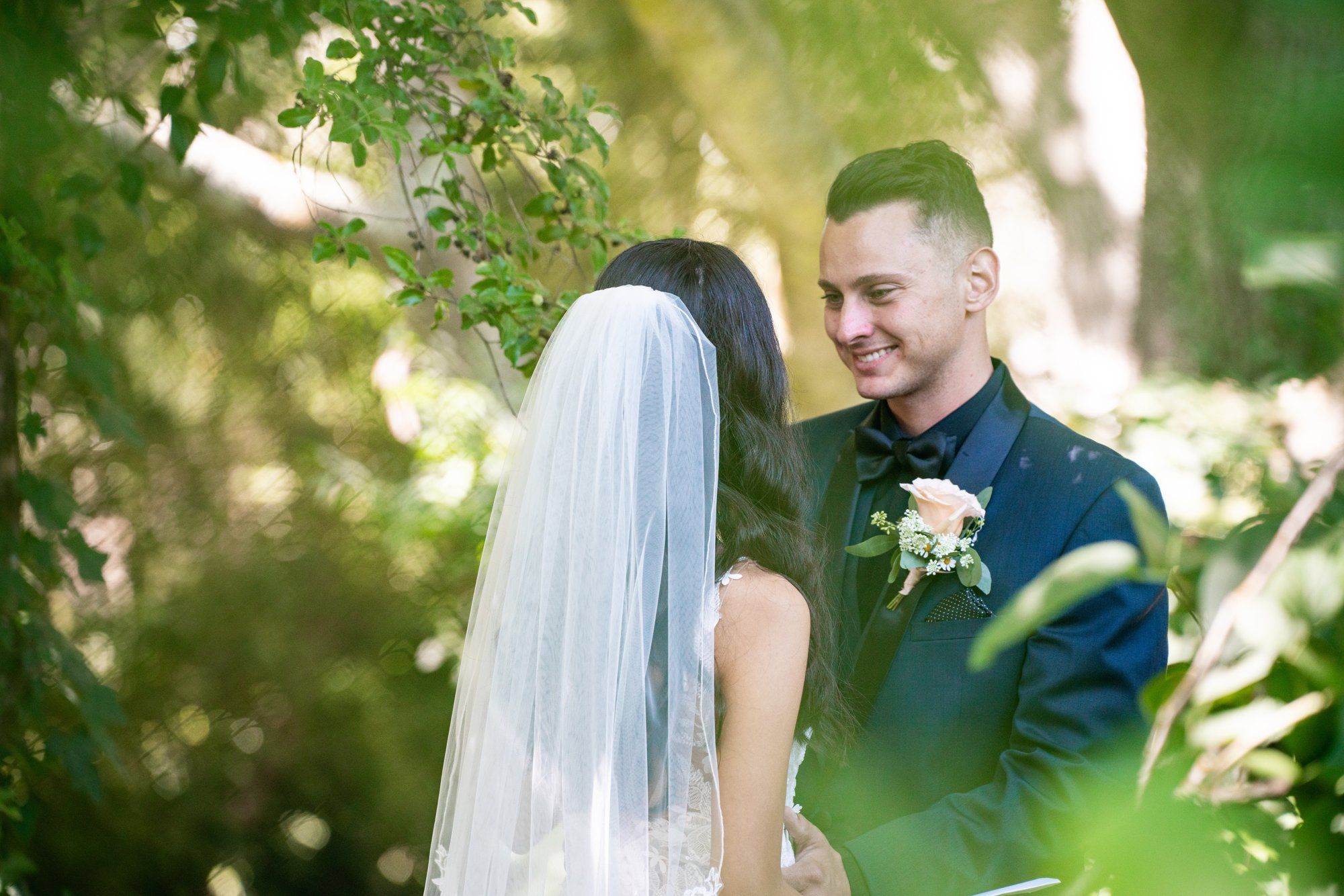 full weekend at sand rock farm — guests on-site (37, arch, DJ), Vows in the Redwood Grove, a Lodging-on-Property Celebration