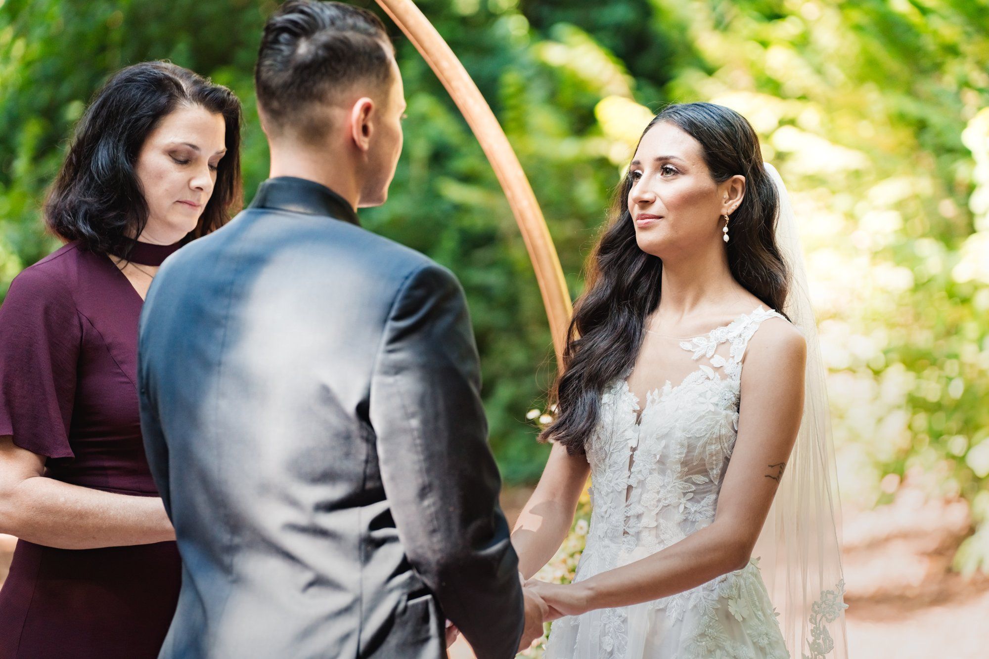 A full weekend at Sand Rock Farm, Vows in the Redwood Grove at Sand Rock Farm
