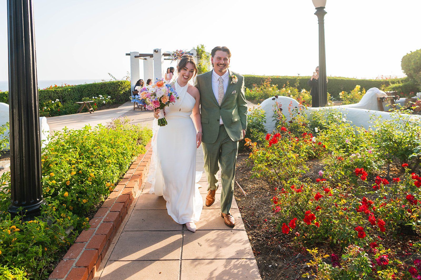 dana point gazebo coastal elopement, Portraits on the Bluff