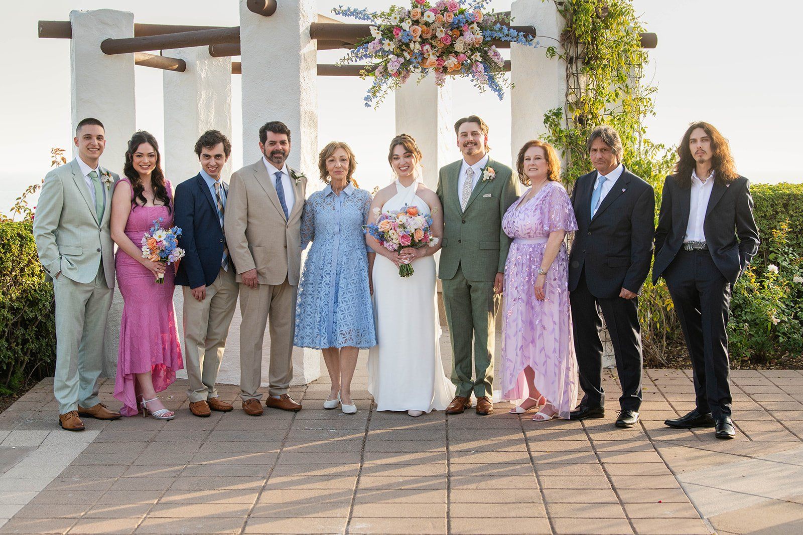 dana point gazebo coastal elopement, Portraits on the Bluff