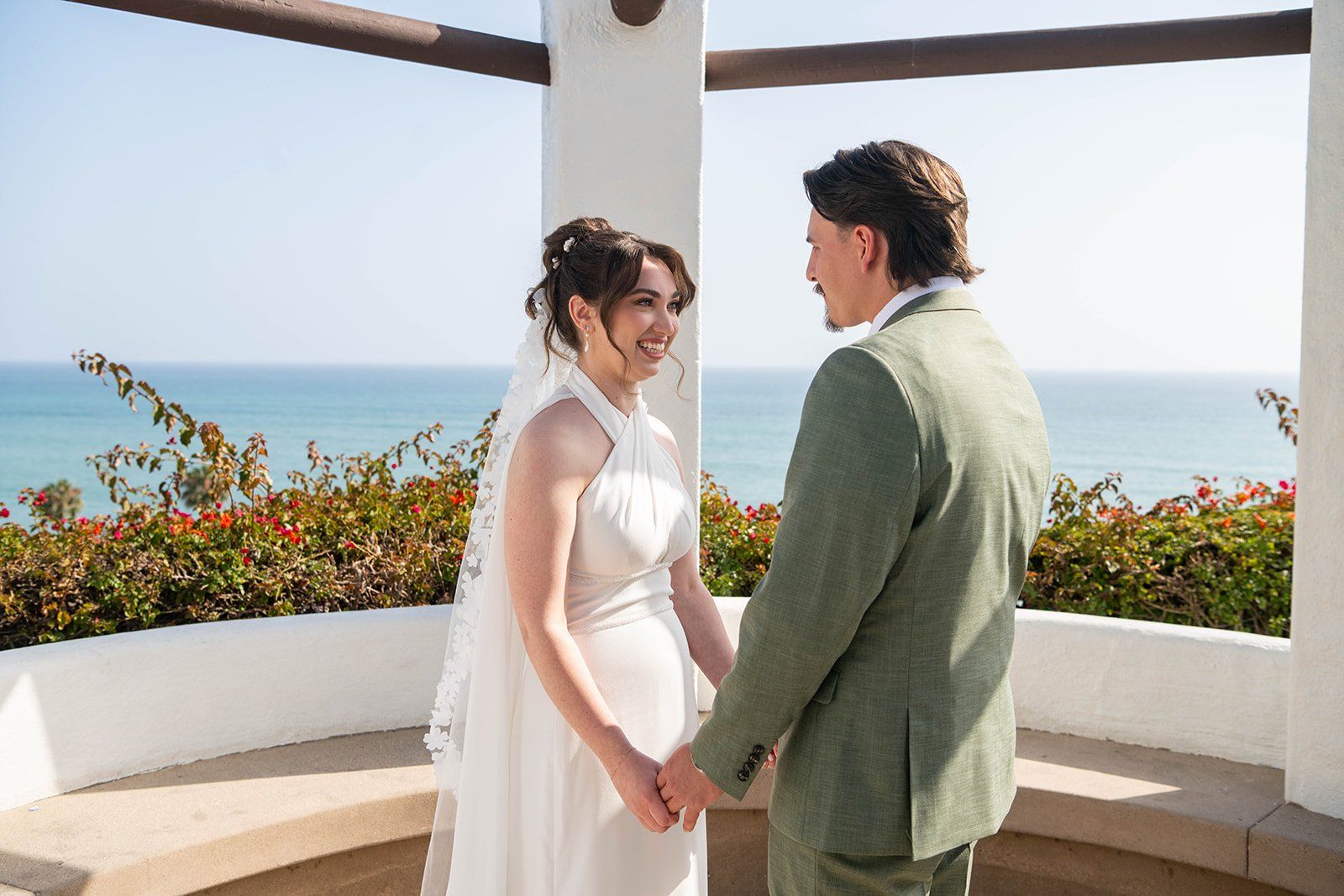 dana point gazebo coastal elopement, Portraits on the Bluff