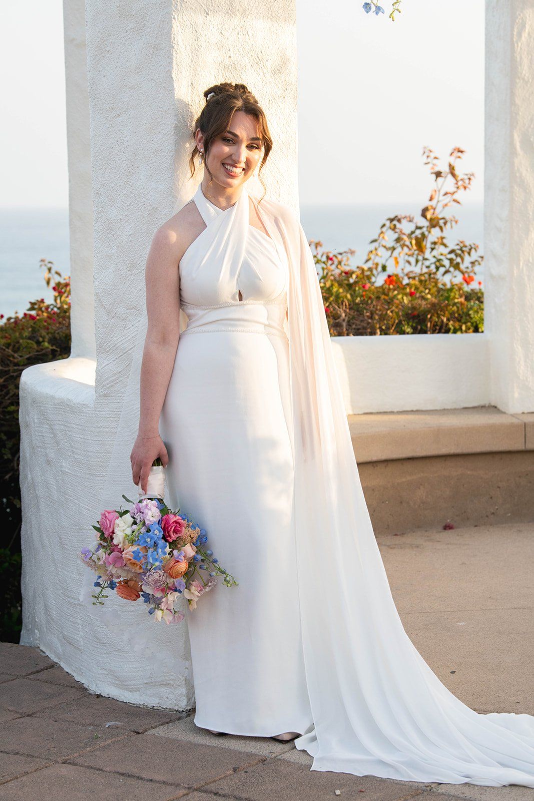 dana point gazebo coastal elopement, Portraits on the Bluff