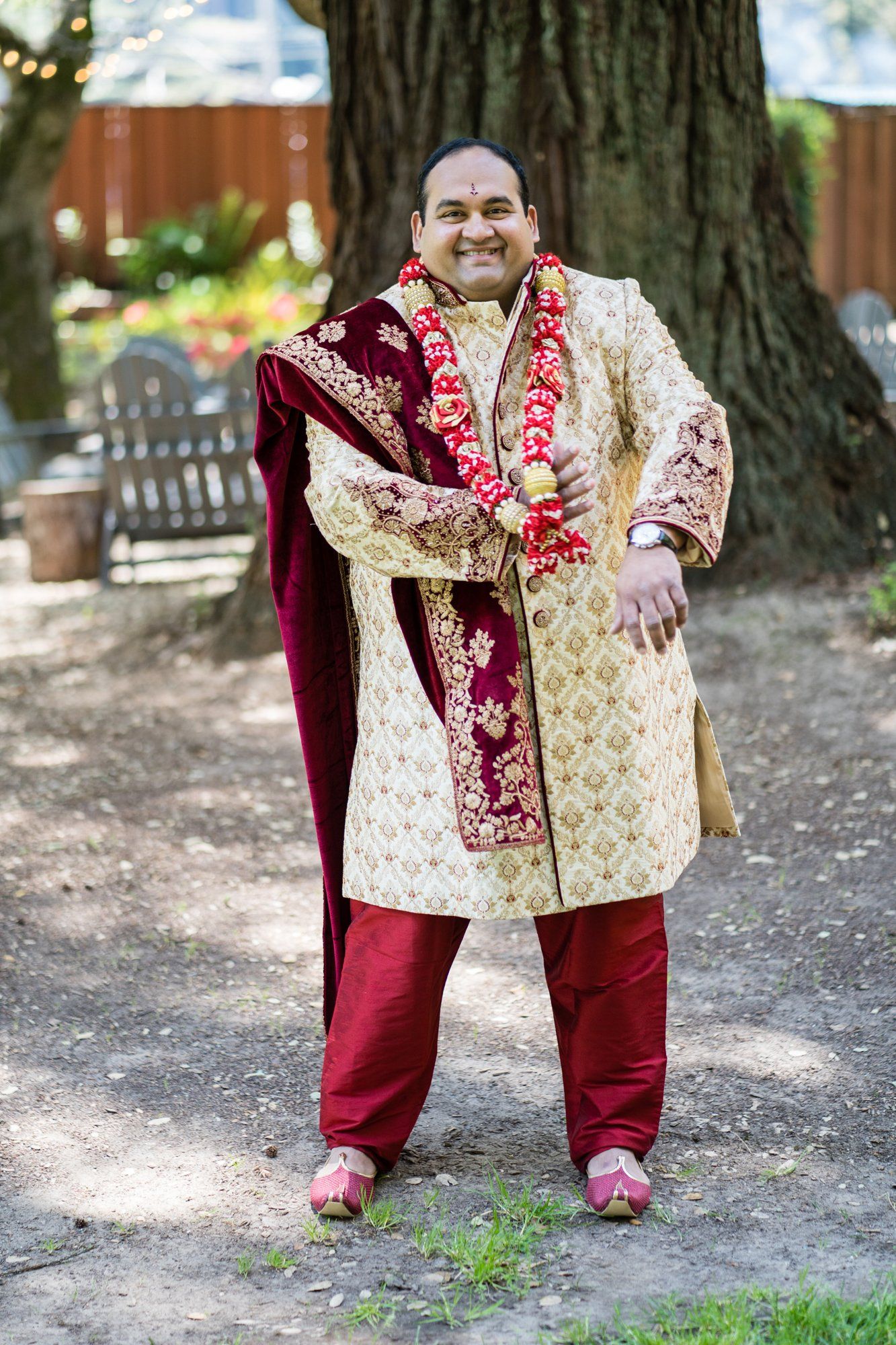 indian-american micro wedding palo alto, Family Photos in the Redwoods