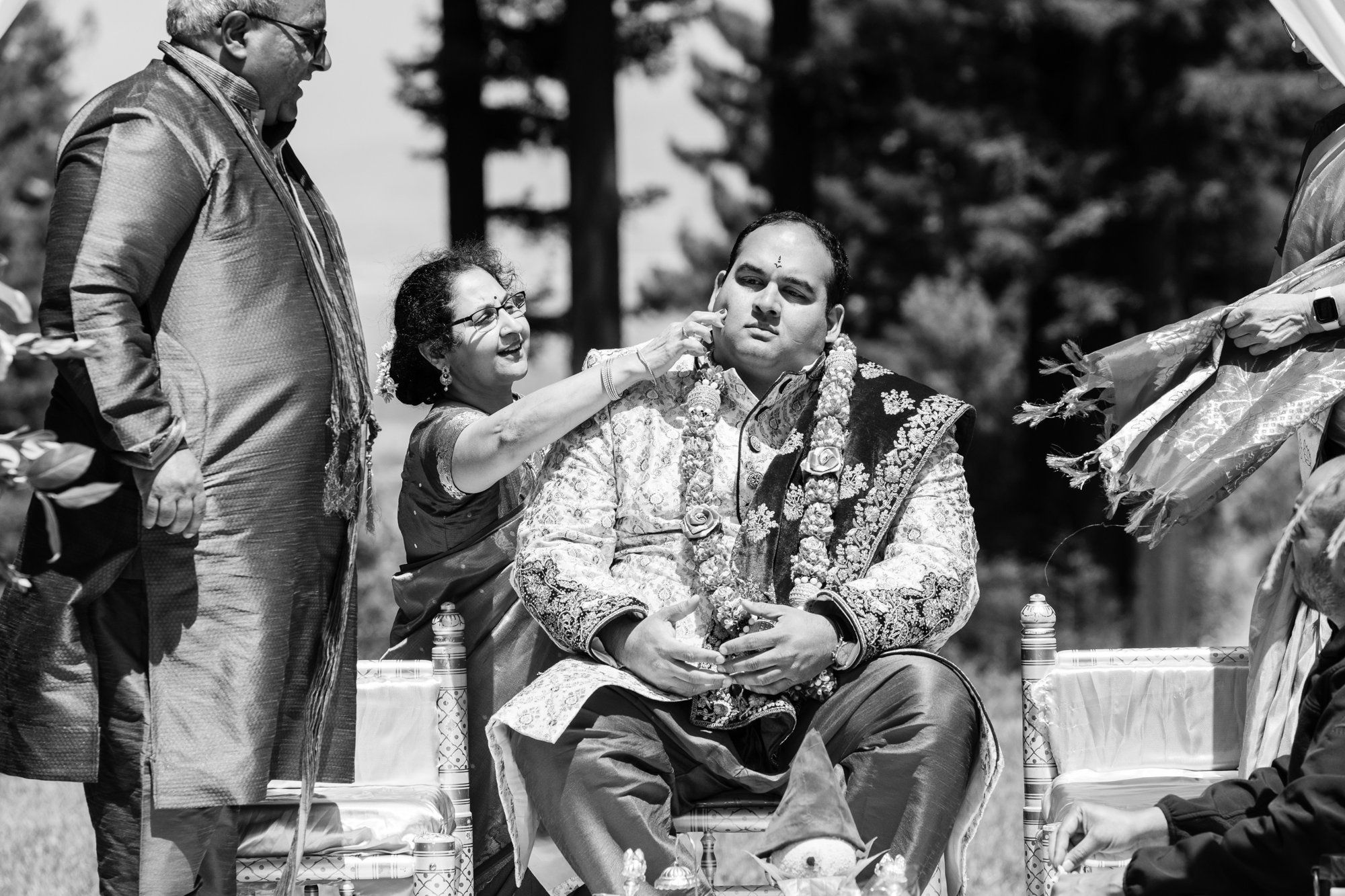 indian-american micro wedding palo alto, Two Ceremonies at The Mountain Terrace, Woodside