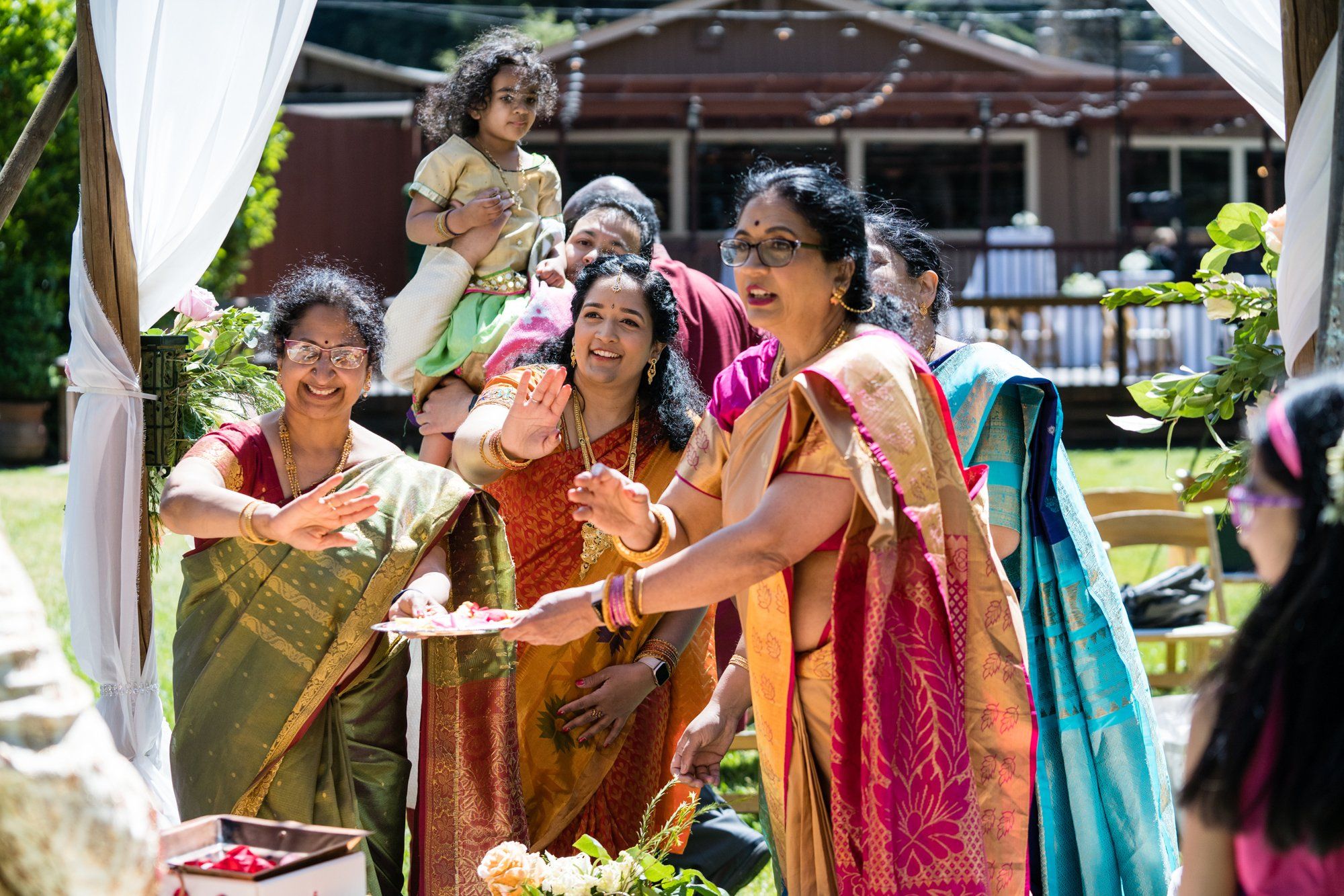 indian-american micro wedding palo alto, Two Ceremonies at The Mountain Terrace, Woodside