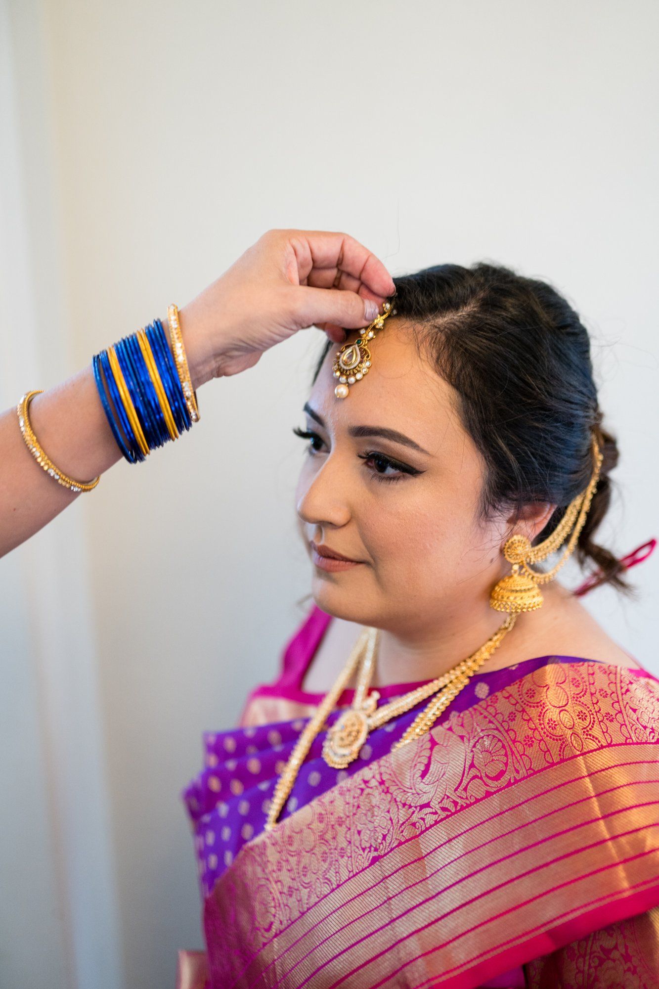 indian-american micro wedding palo alto, Getting Ready at The Mountain Terrace