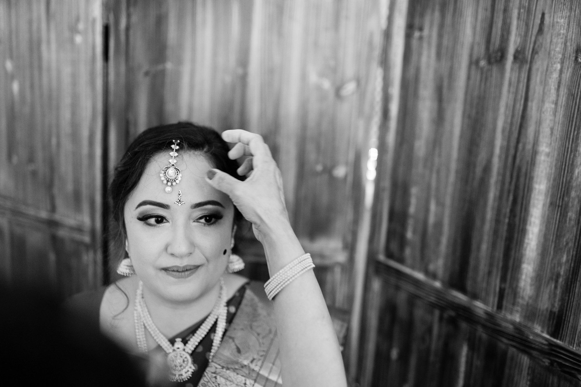 indian-american micro wedding in palo alto, Getting Ready at The Mountain Terrace
