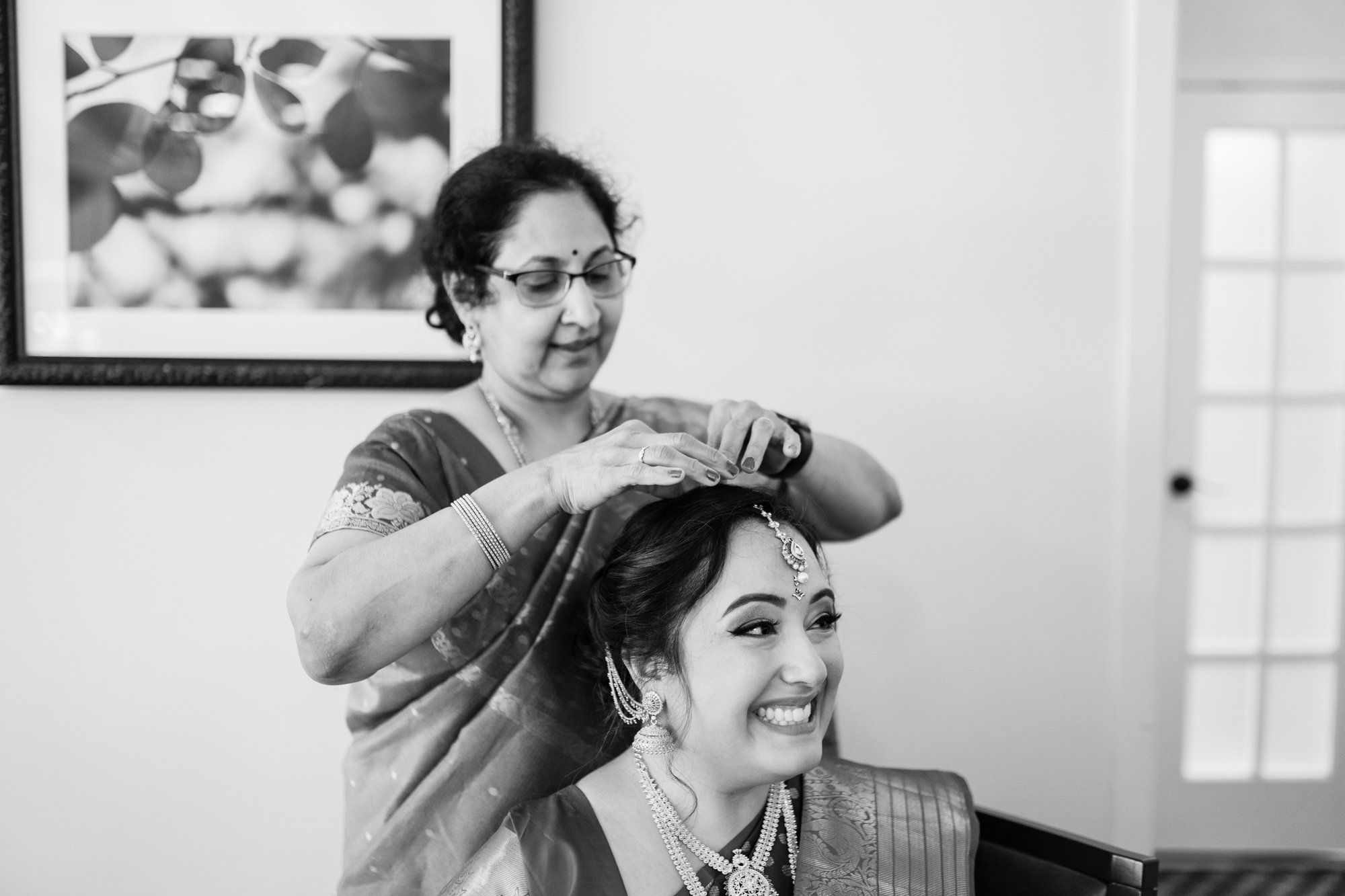 indian-american micro wedding palo alto, Getting Ready at The Mountain Terrace