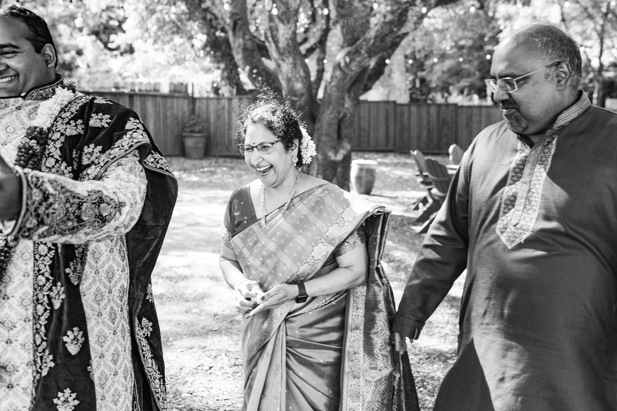 indian-american micro wedding palo alto, Family Photos in the Redwoods